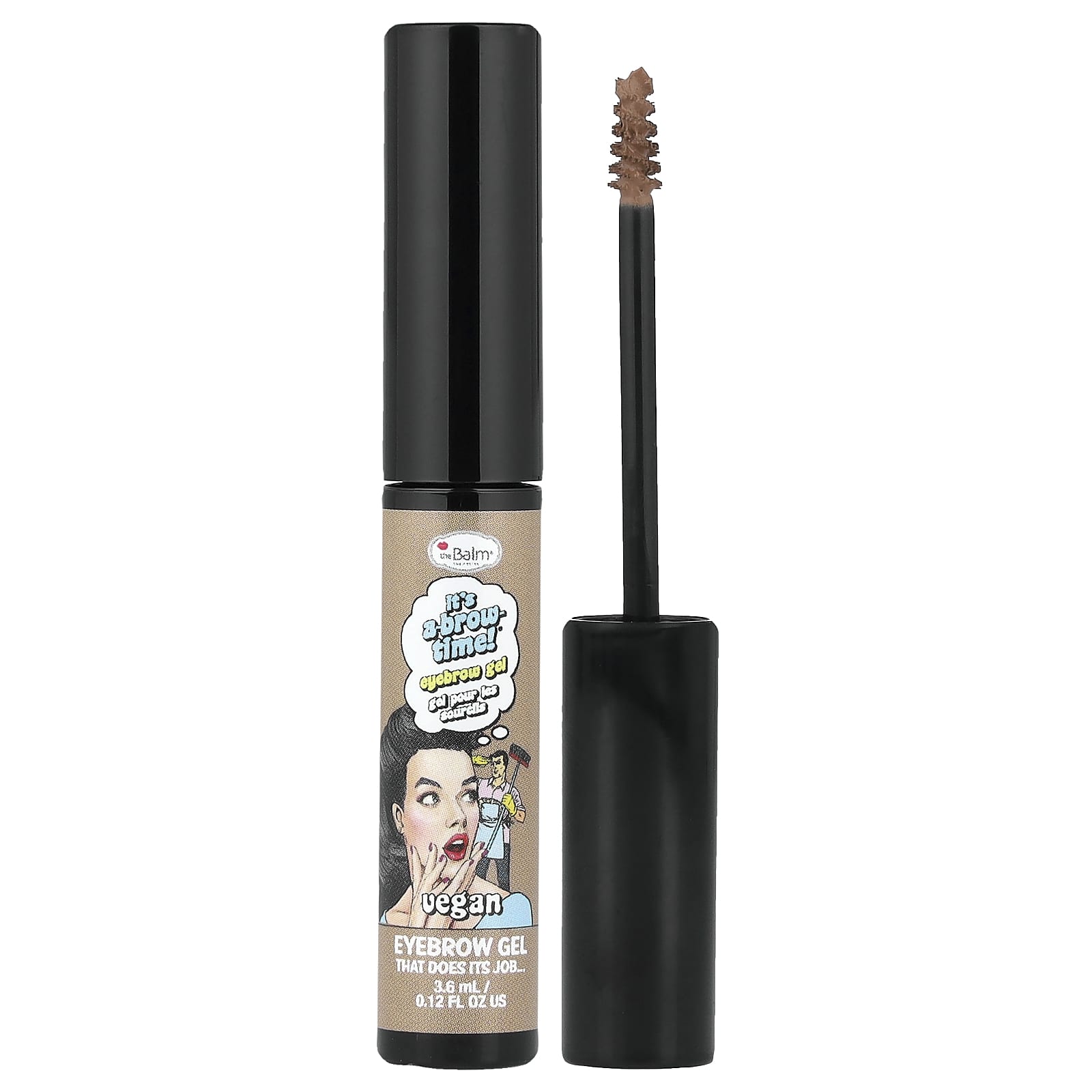 theBalm Cosmetics, It's A-Brow Time!®, гель для бровей, блонд и коричневый, 3,6 мл (0,12 жидк. унции)