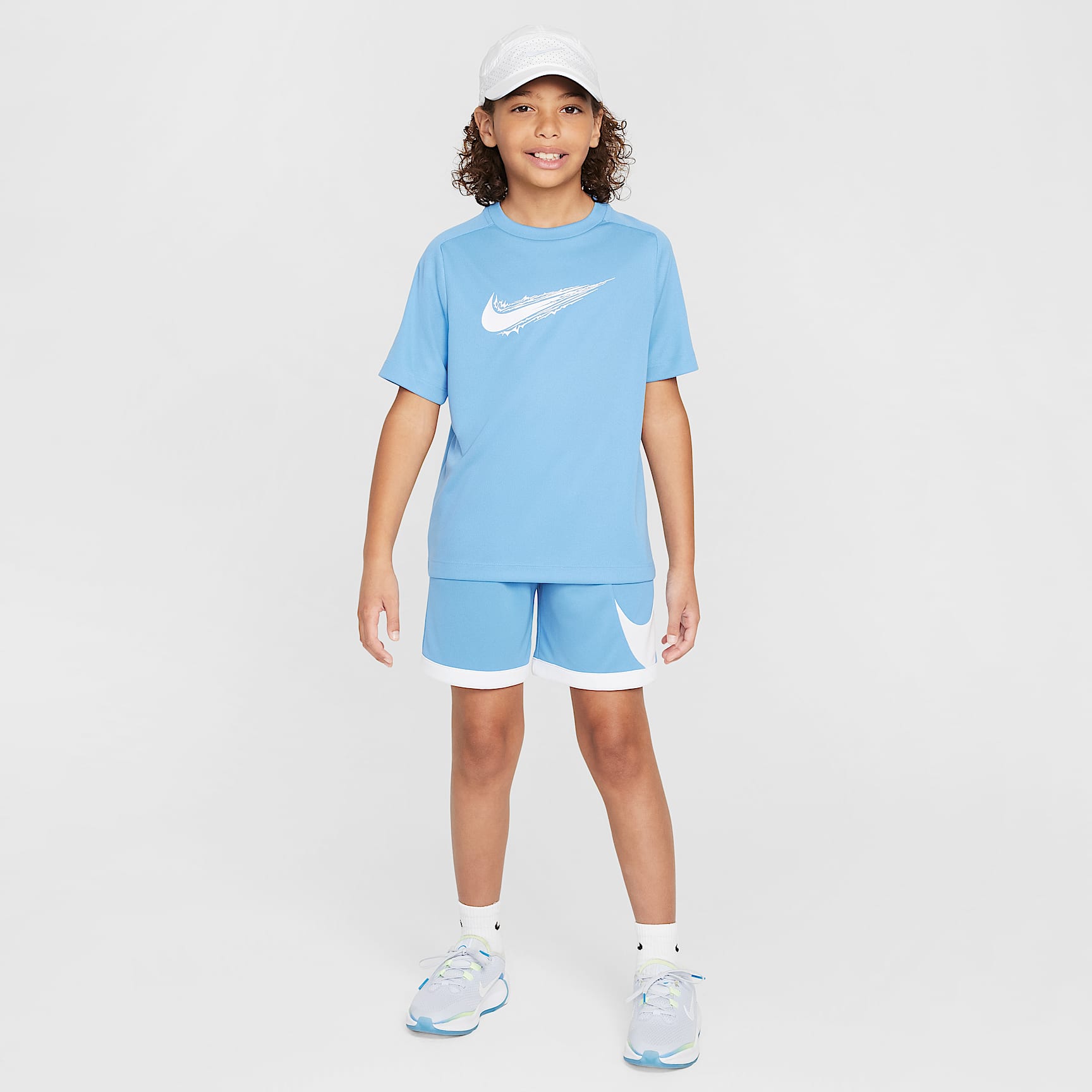 Nike Multi Big Kids' (Boys') Dri-FIT Short-Sleeve Top