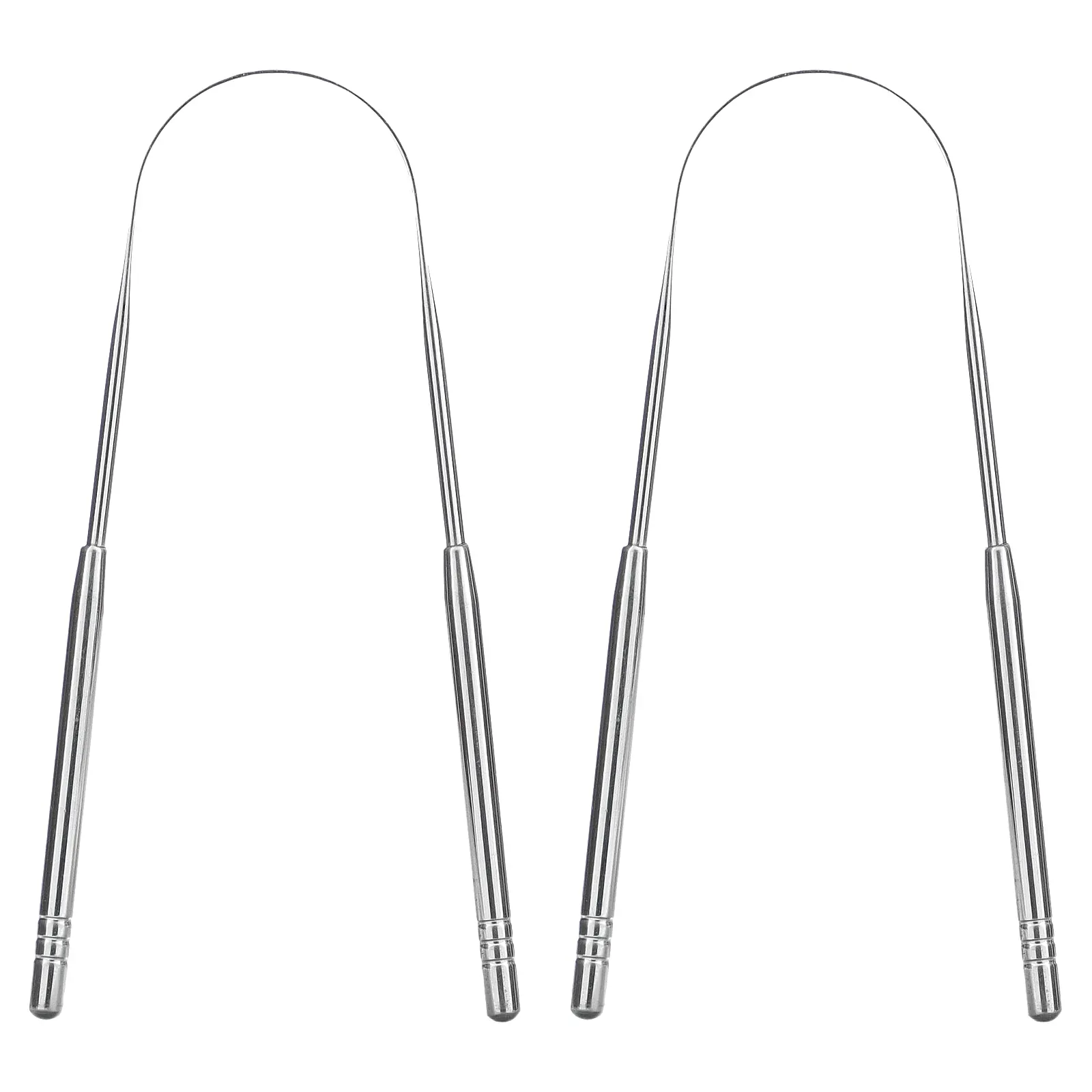 basicConcepts, скребки для языка из высококачественной стали, 2 шт.