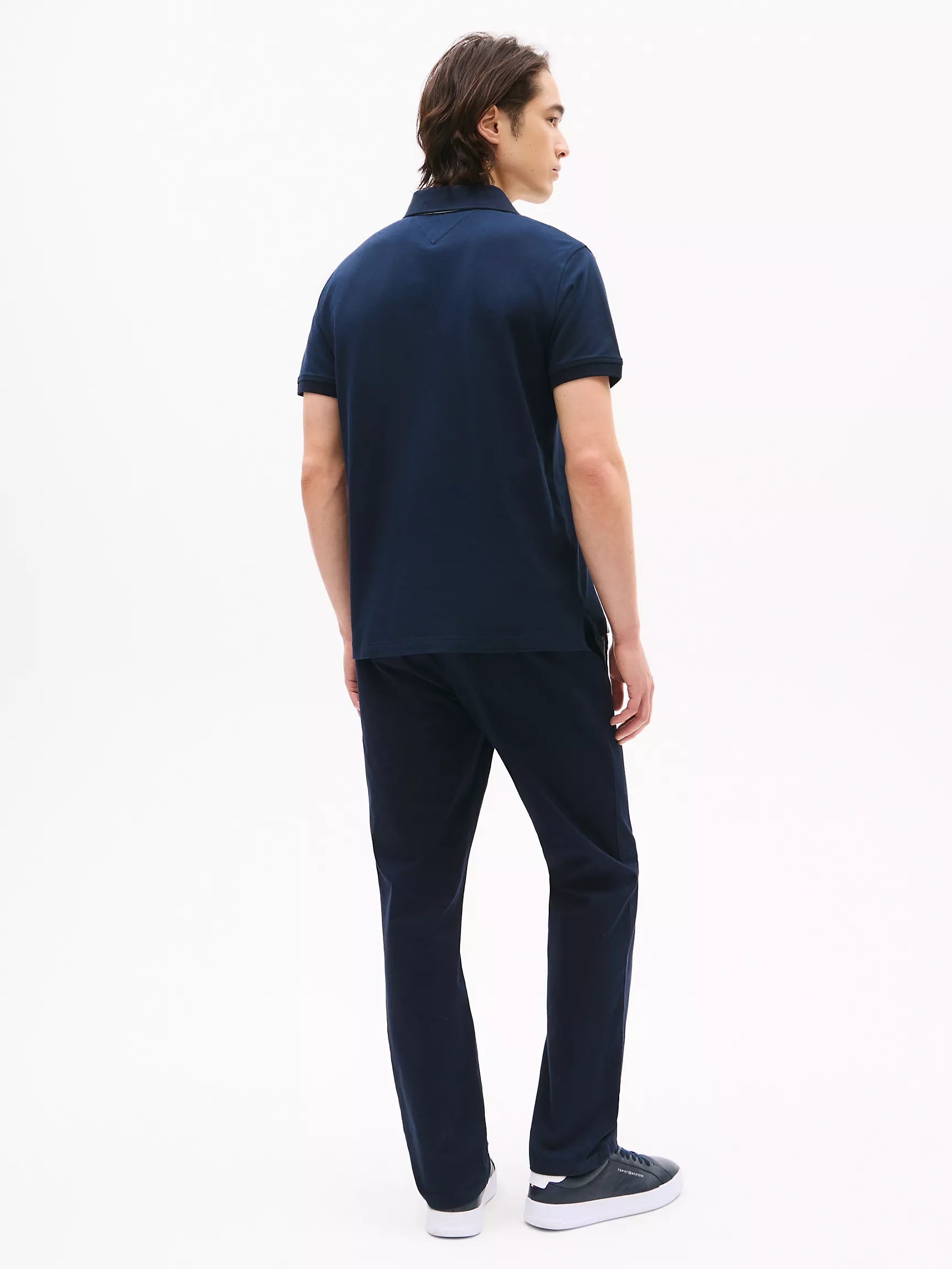 Мужское поло Tommy Hilfiger, Стандартное поло с полосками в стиле Banner