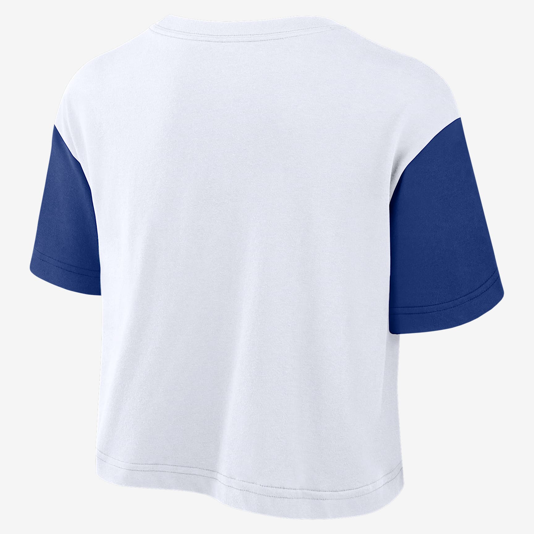 Los Angeles Dodgers Script Women's Nike Dri-FIT MLB Cropped T-Shirt