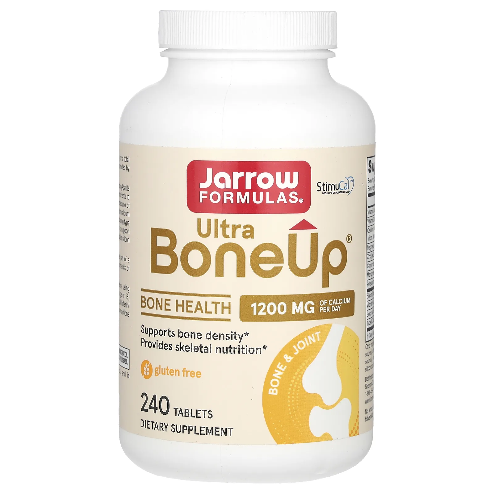 Jarrow Formulas, Ultra BoneUp, 1200 мг, 240 таблеток