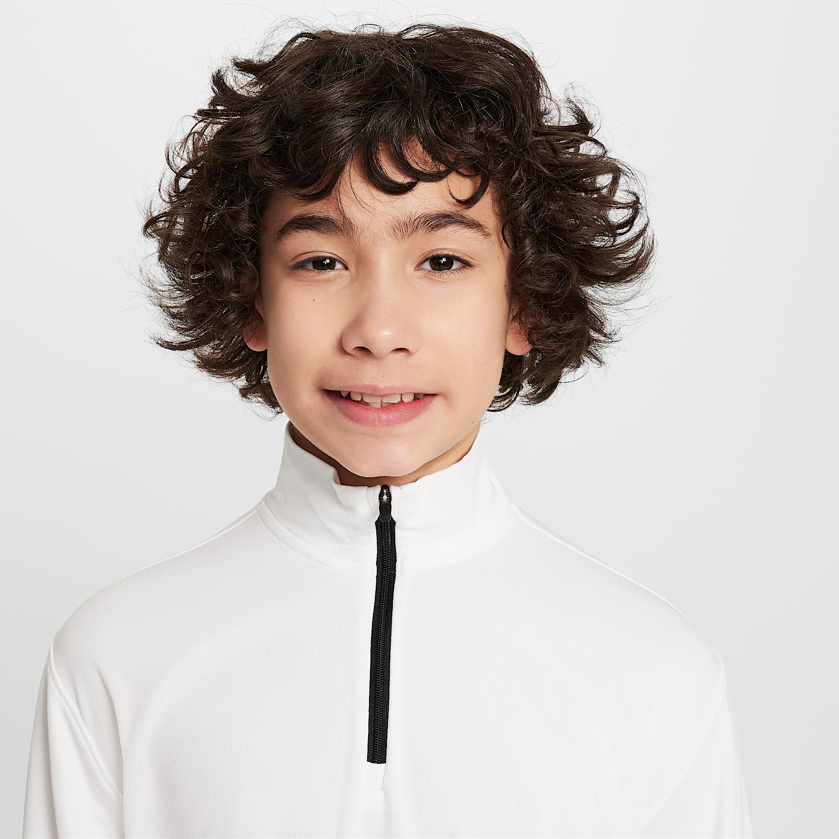 Nike Multi Big Kids' (Boys') Dri-FIT UV Long-Sleeve 1/2-Zip Top