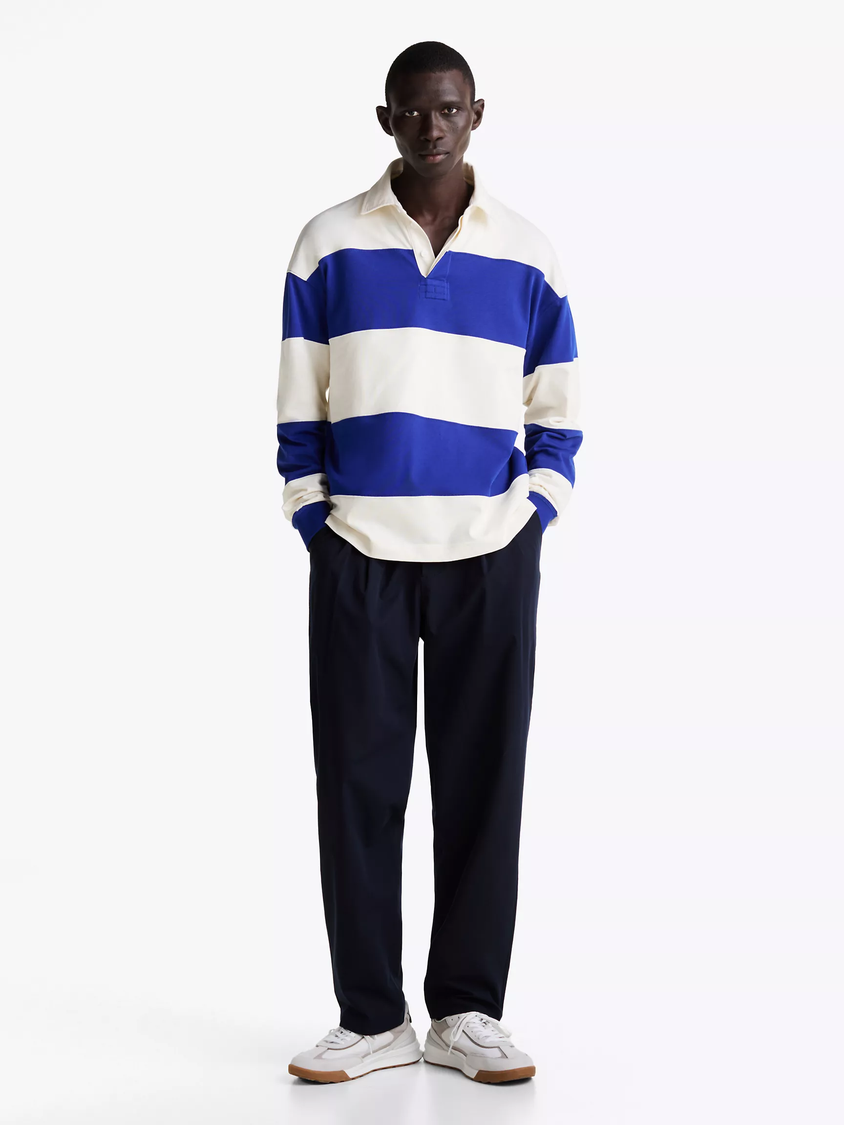 Мужское регби Tommy Hilfiger, Регбийная футболка в широкую полоску