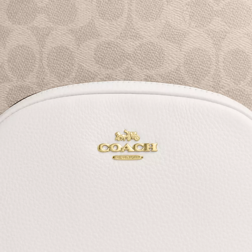 Рюкзак COACH Court Backpack In Signature Canvas
