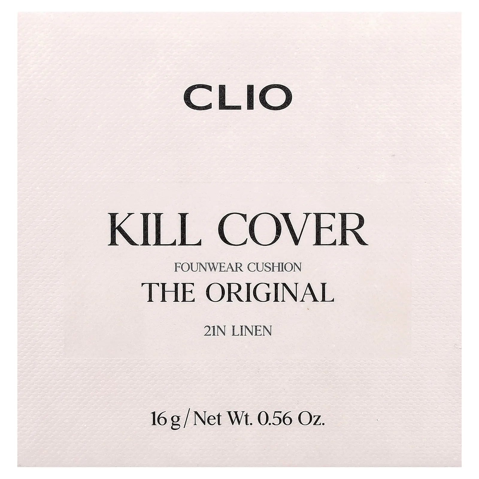 Clio, Death Cover FounWear, кушон, лен 21N, 16 г (0,56 унции)