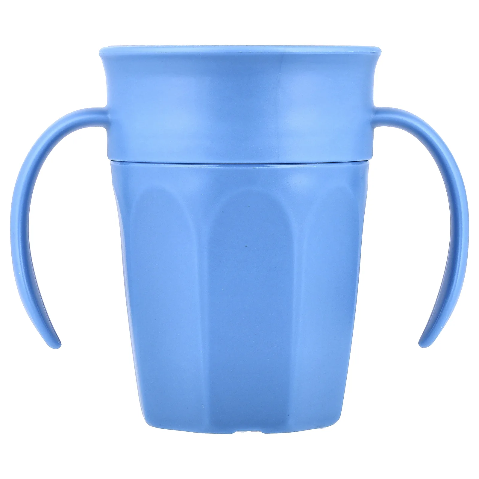 Dr. Brown's, Milestones ™, Cheers360 ™, переходная чашка без носика, от 6 месяцев, синий цвет, 200 мл (7 унций)