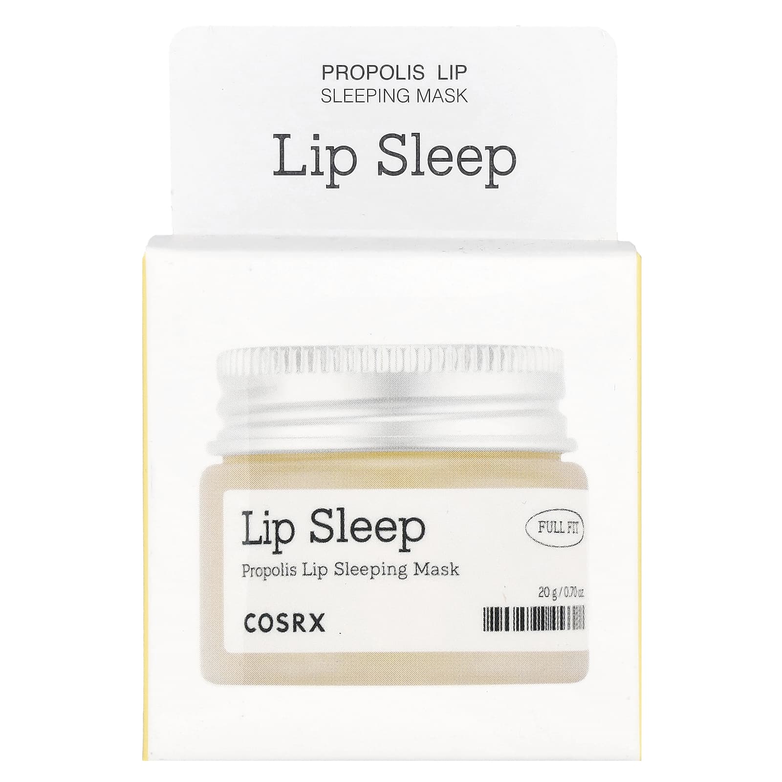 CosRx, Lip Sleep, ночная маска для губ с прополисом, 20 г (0,7 унции)