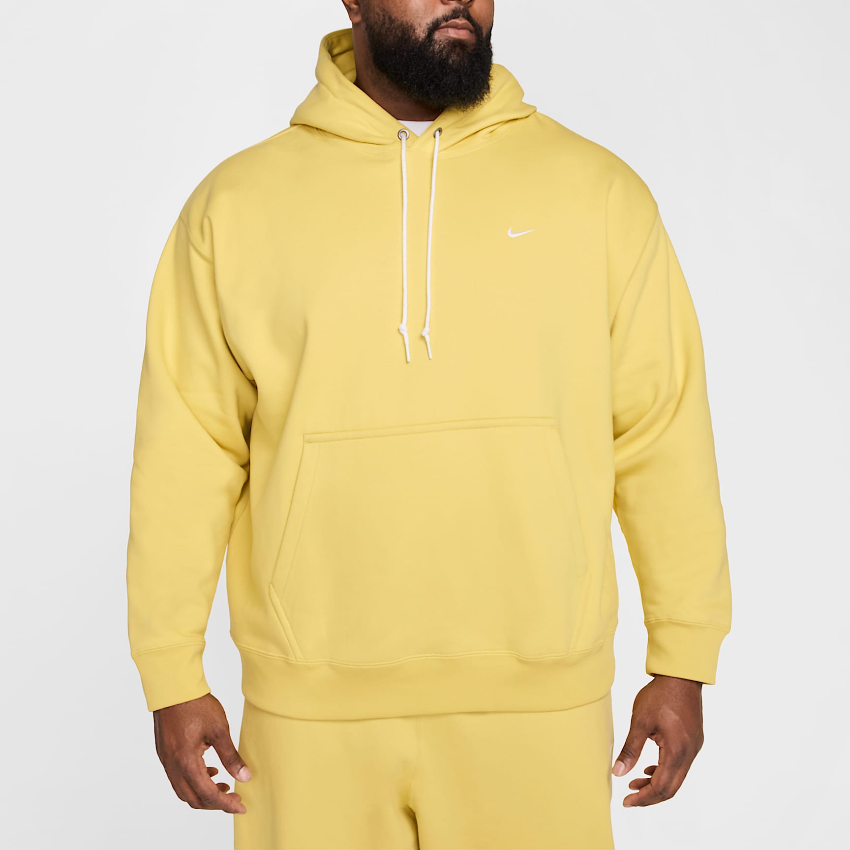 Nike Solo Swoosh Men's Fleece Pullover Hoodie