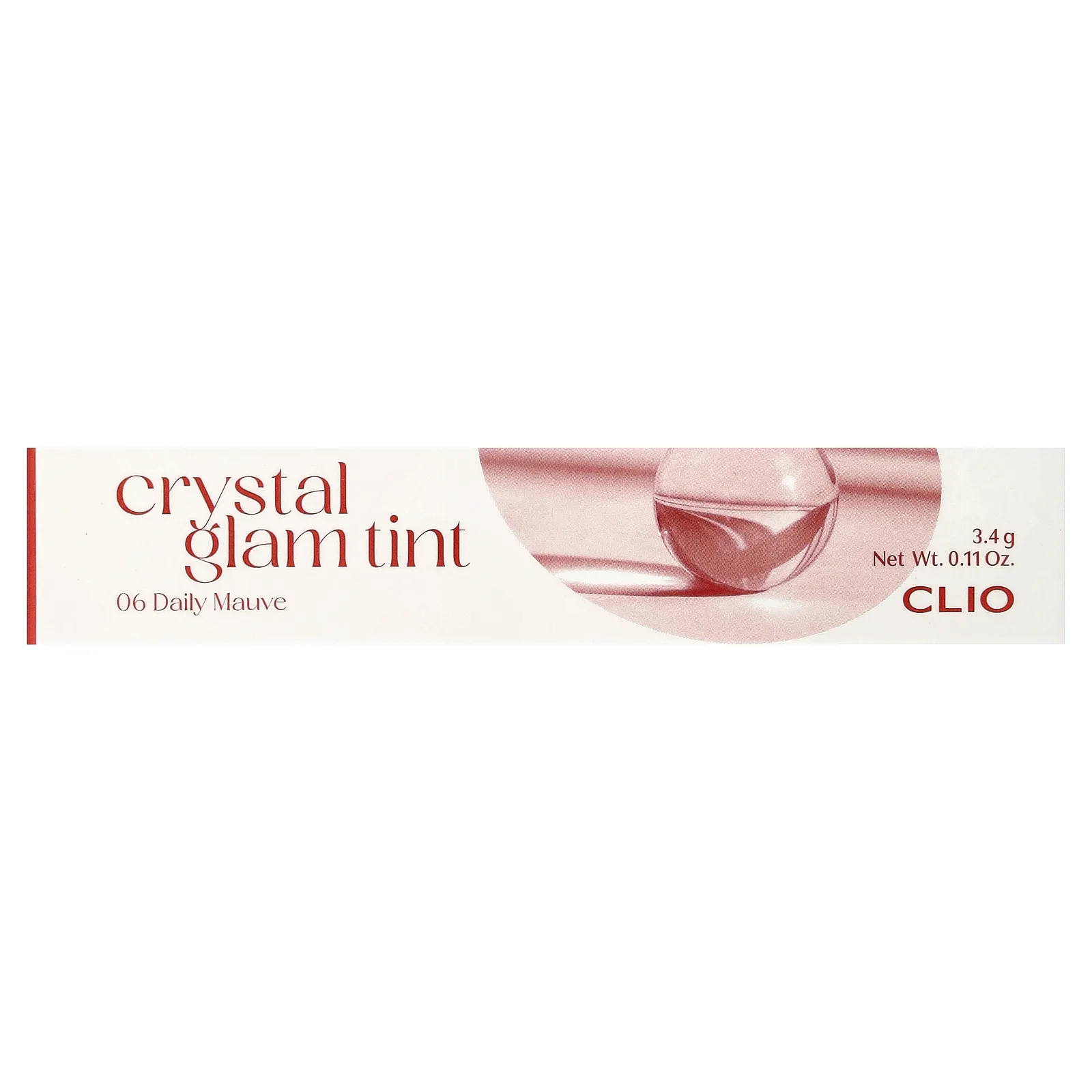 Clio, Crystal Glam, оттенок 06 Daily Mauve, 3,4 г (0,11 унции)