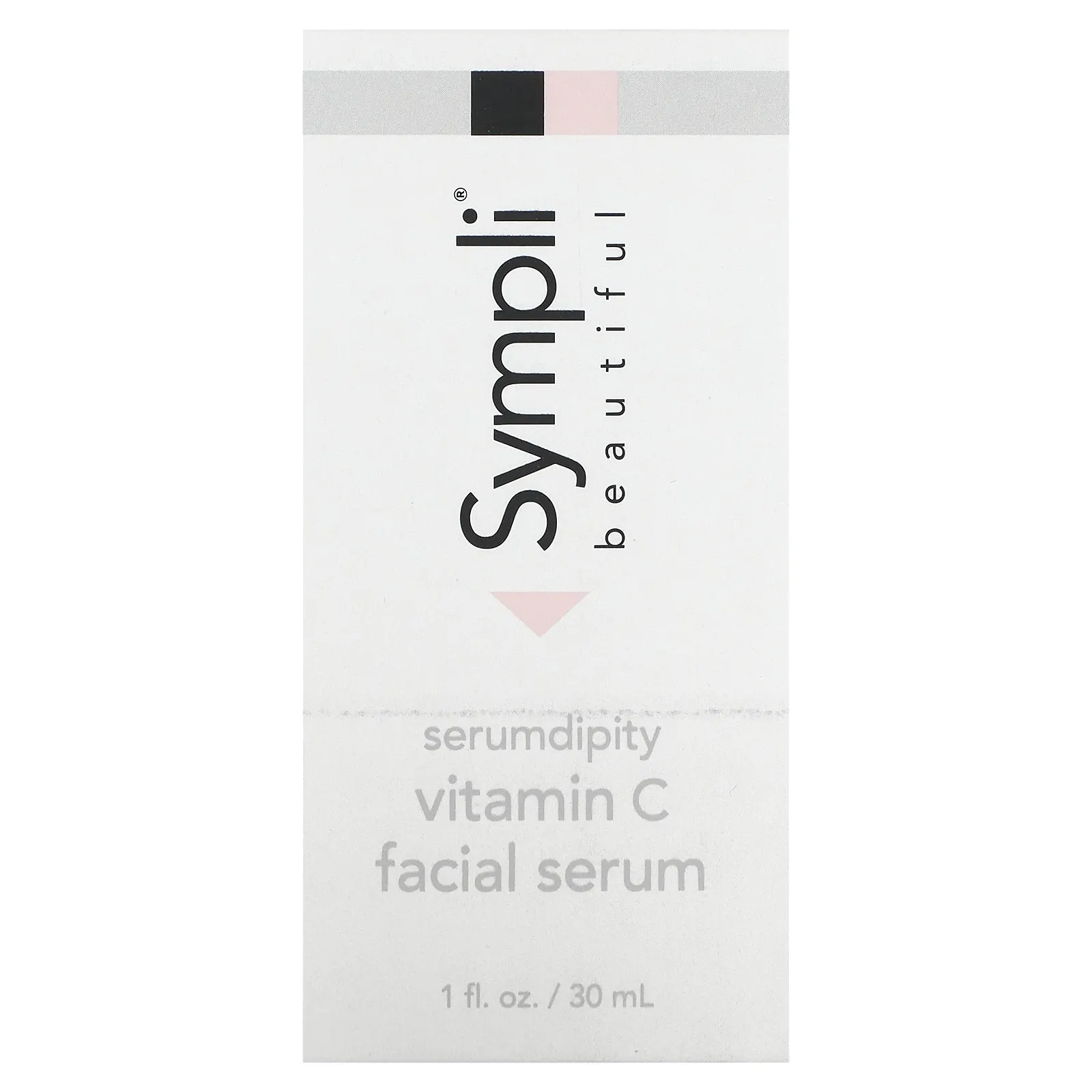 Sympli Beautiful, Serumdipity, сыворотка для лица с витамином C, 30 мл (1 жидк. унция)