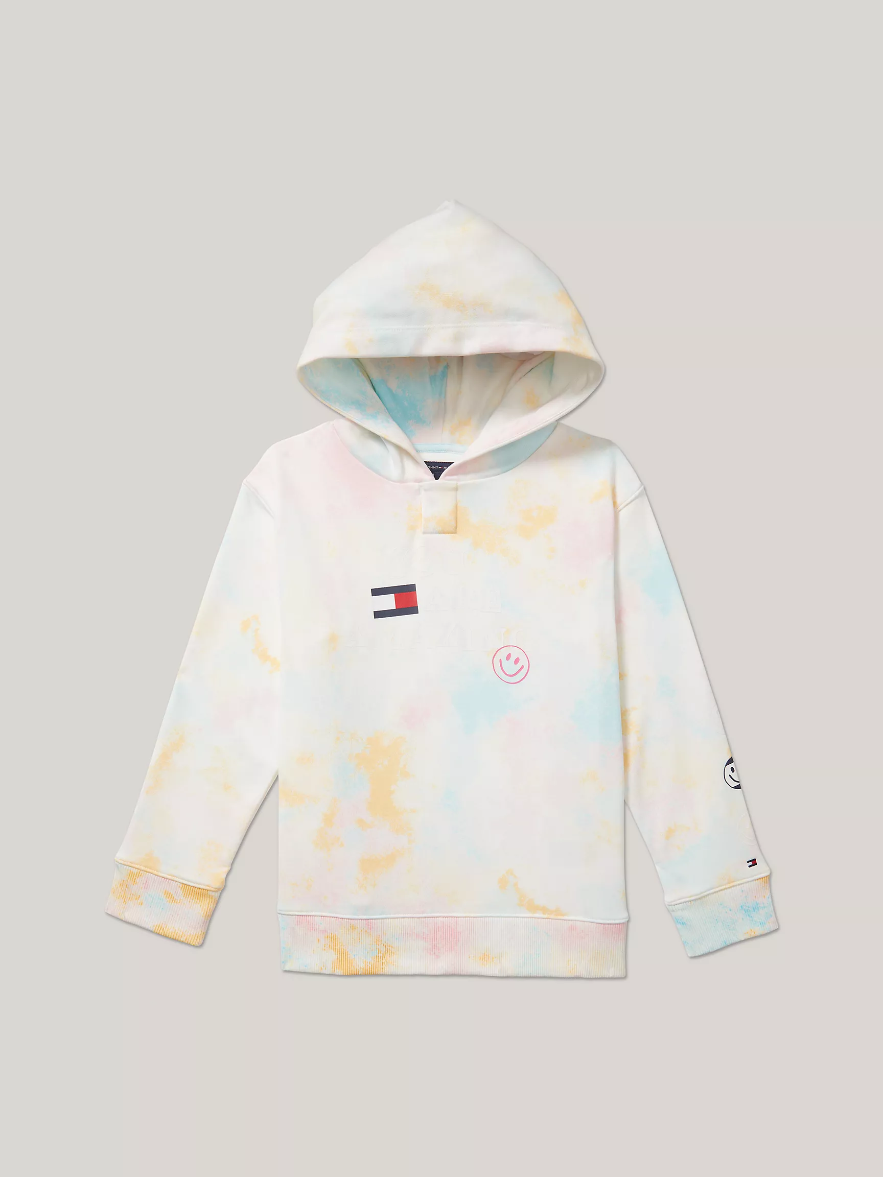 Толстовка для мальчиков Tommy Hilfiger, Детское худи с узором тай-дай