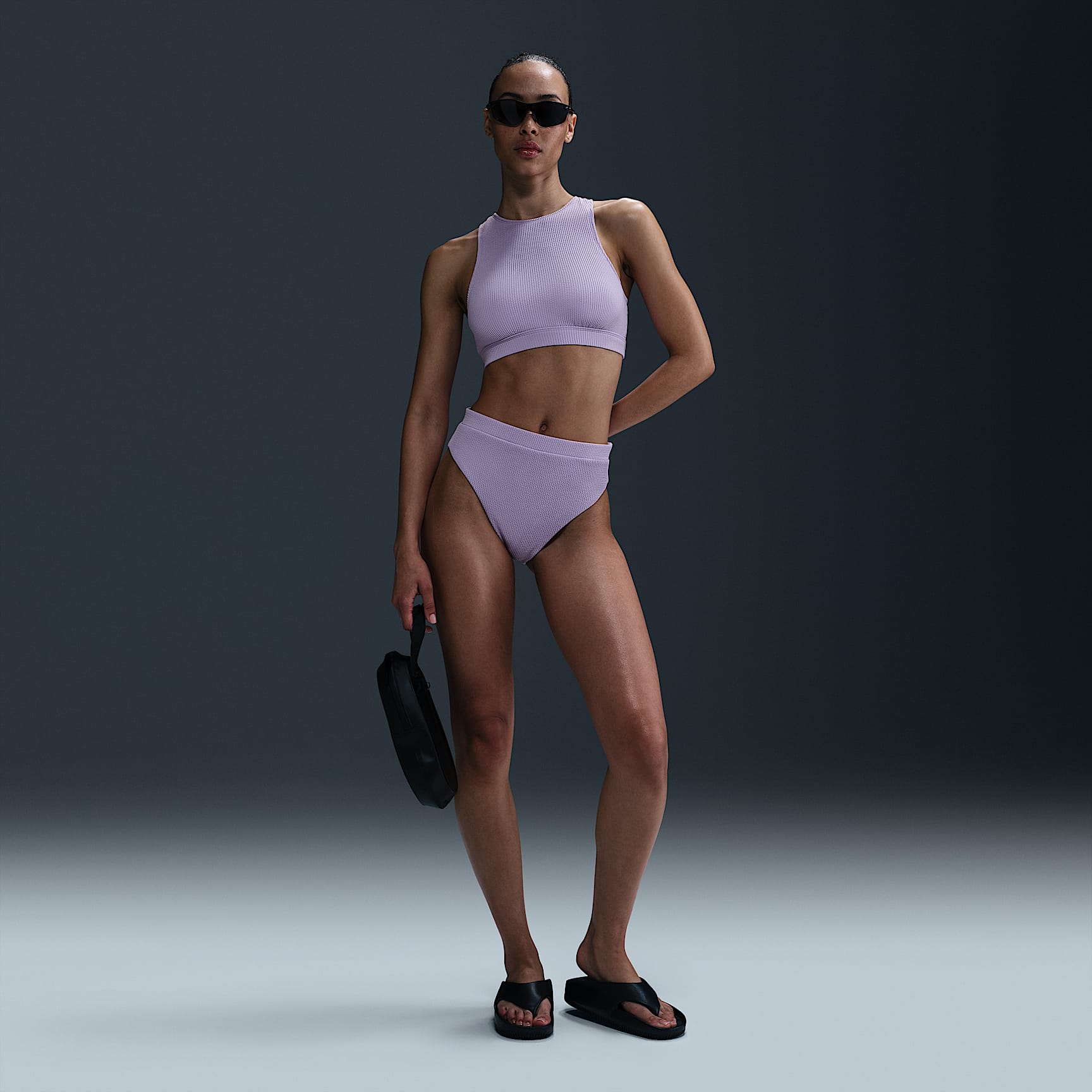 Nike Swim Elevated Essential Women's High-Neck Bikini Top