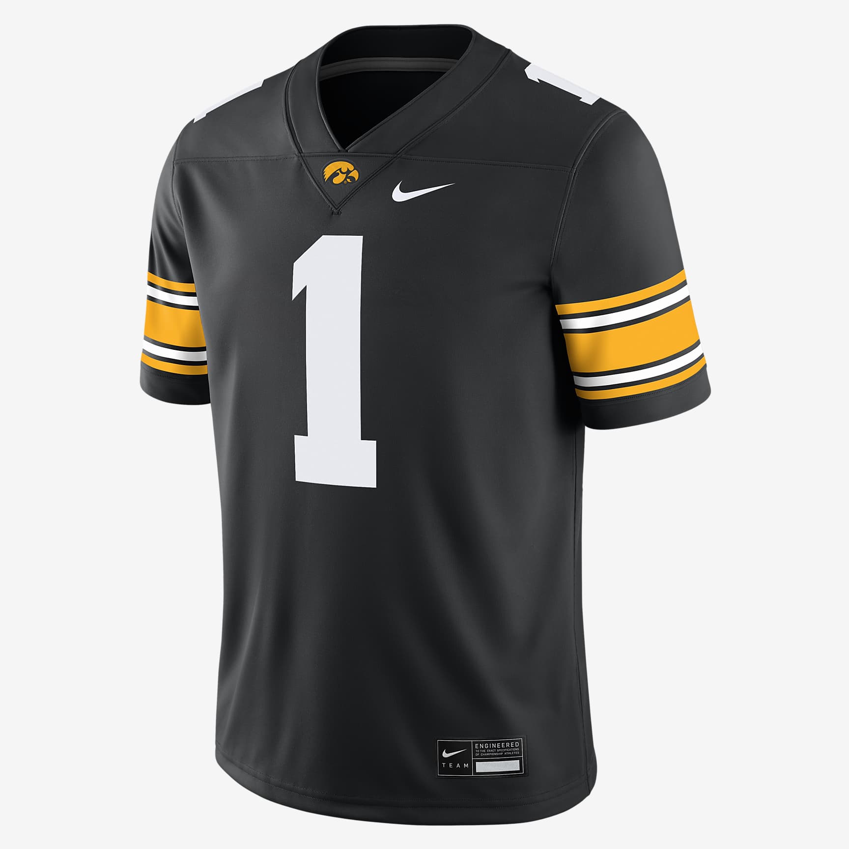 Iowa Hawkeyes Men's Nike Dri-FIT College Game Jersey