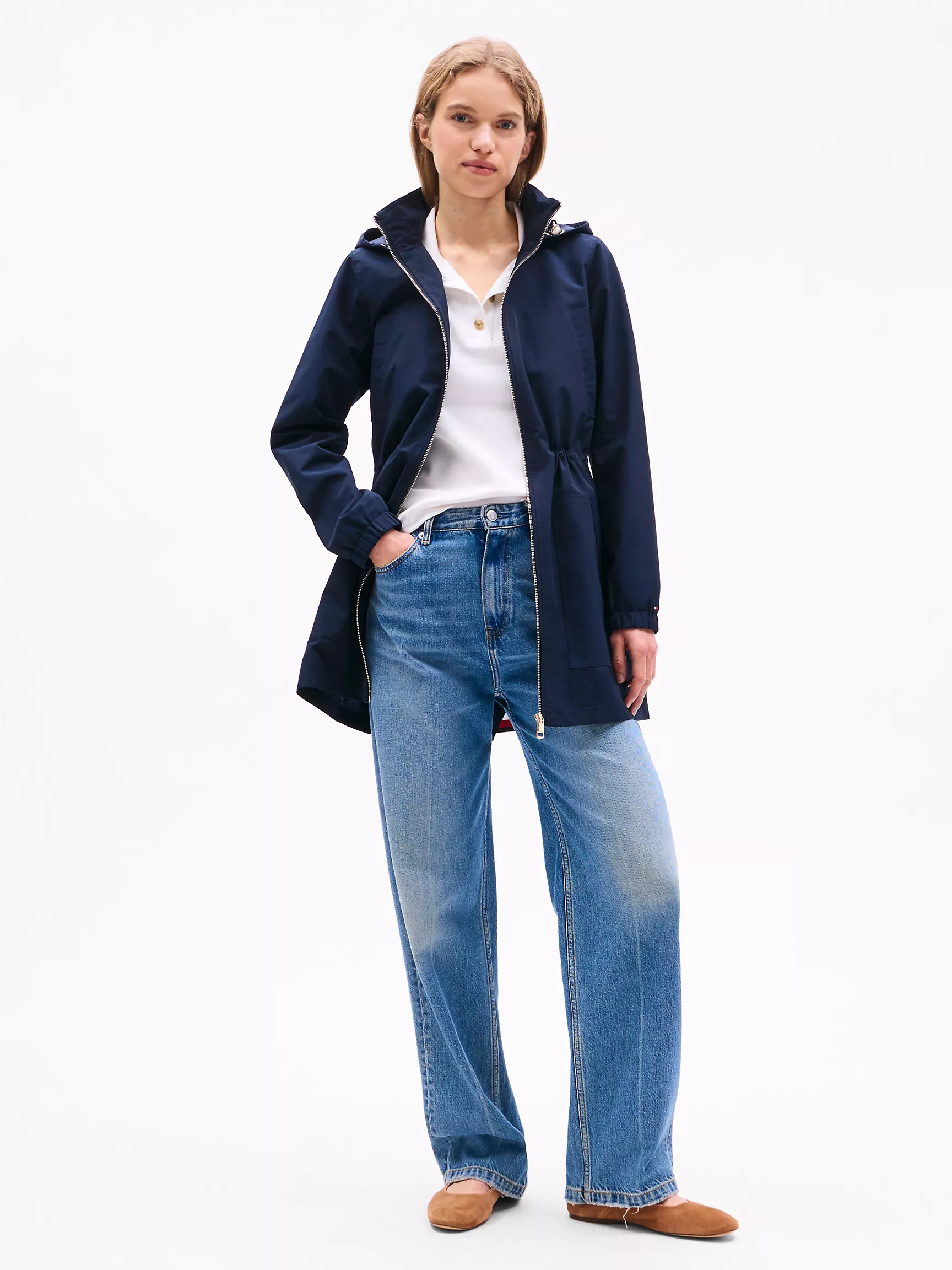 Женская куртка Tommy Hilfiger, Легкая куртка с капюшоном