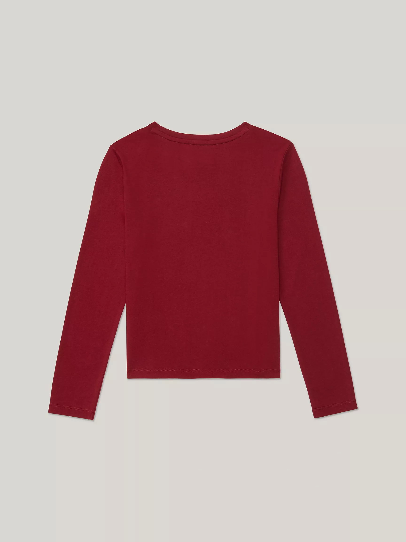 Футболка для девочек Tommy Hilfiger, Детская футболка с длинным рукавом и золотыми пуговицами