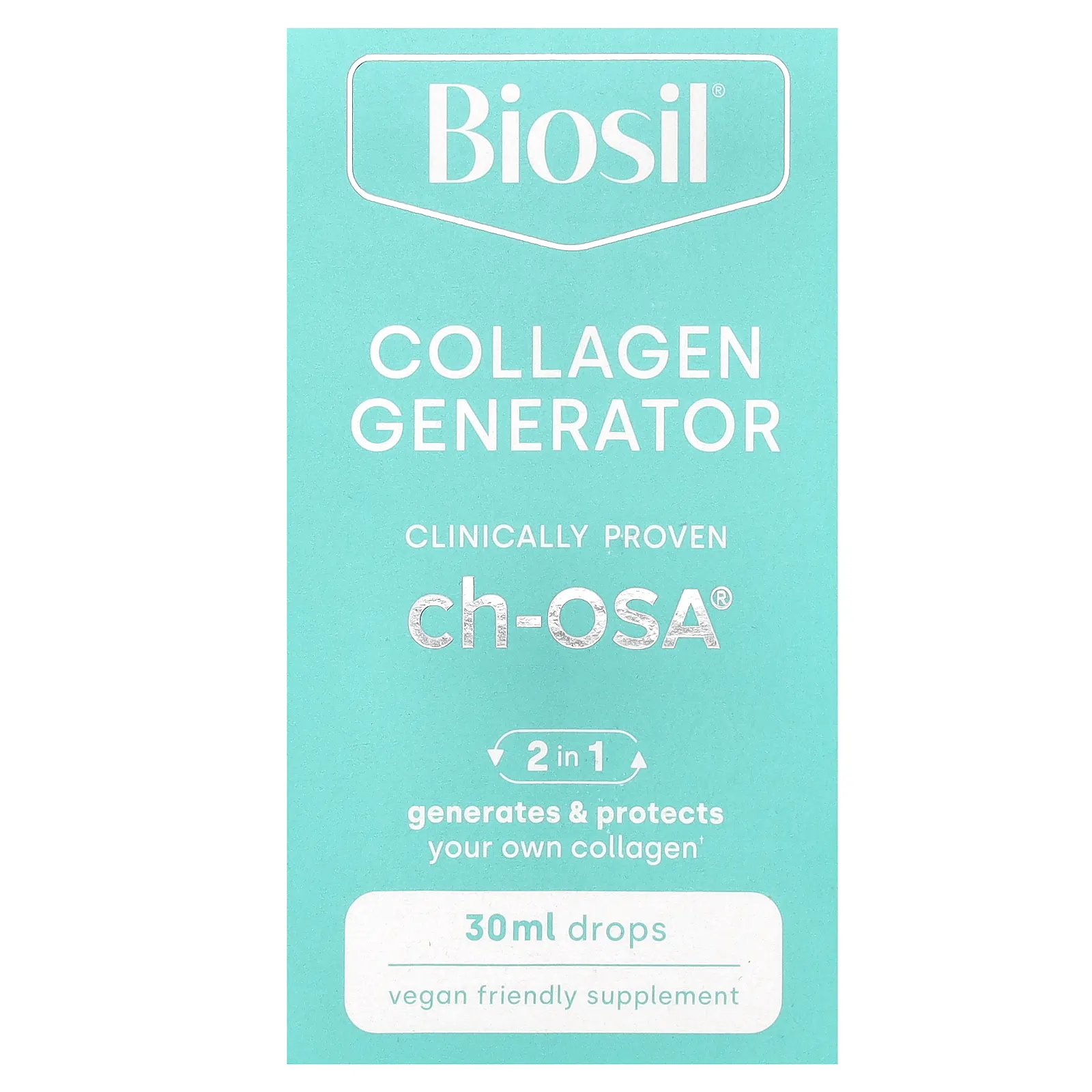 BioSil, Collagen Generator, средство для стимулирования производства коллагена, капли, 30 мл