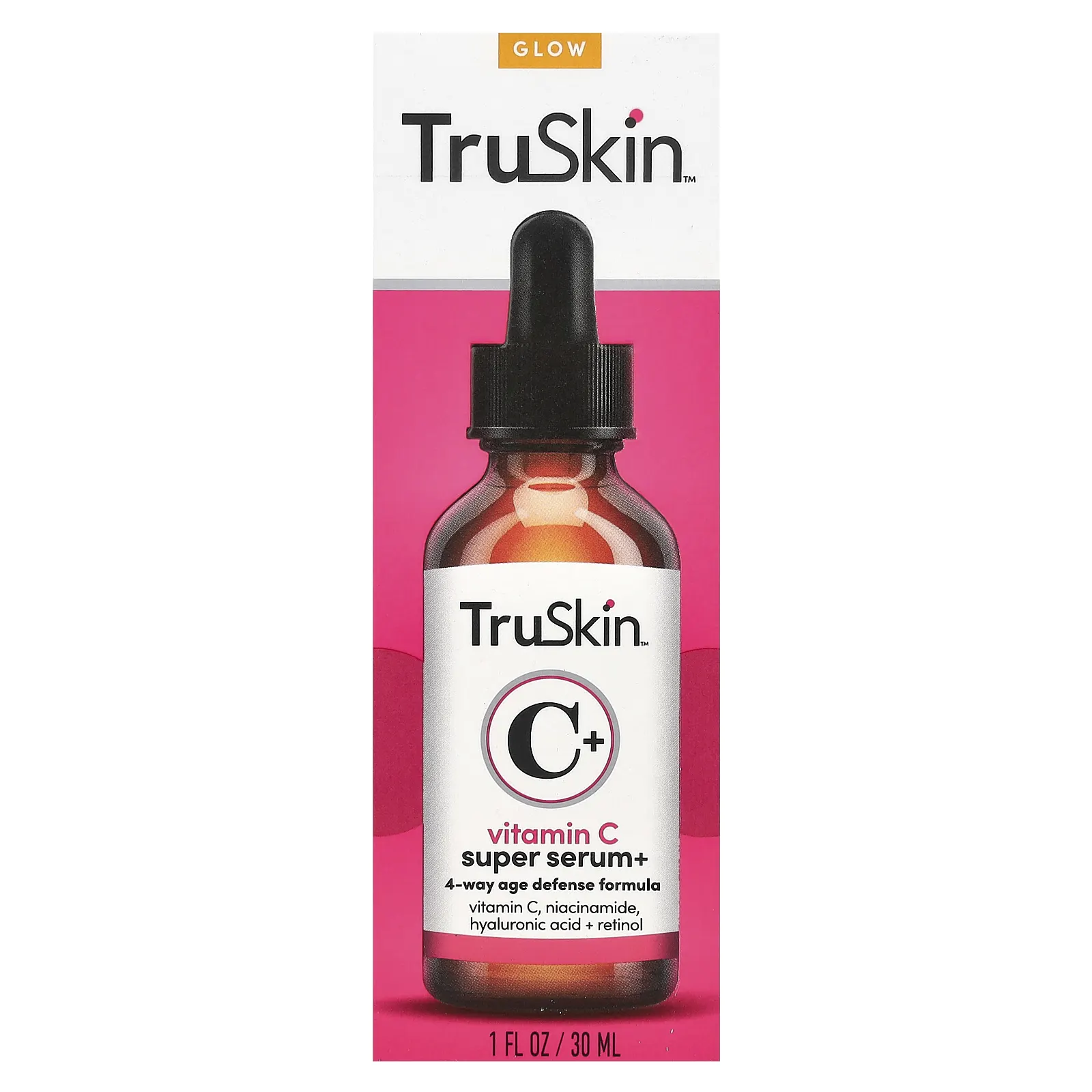 TruSkin, Vitamin C Super Serum +, 1 жидкая унция (30 мл)