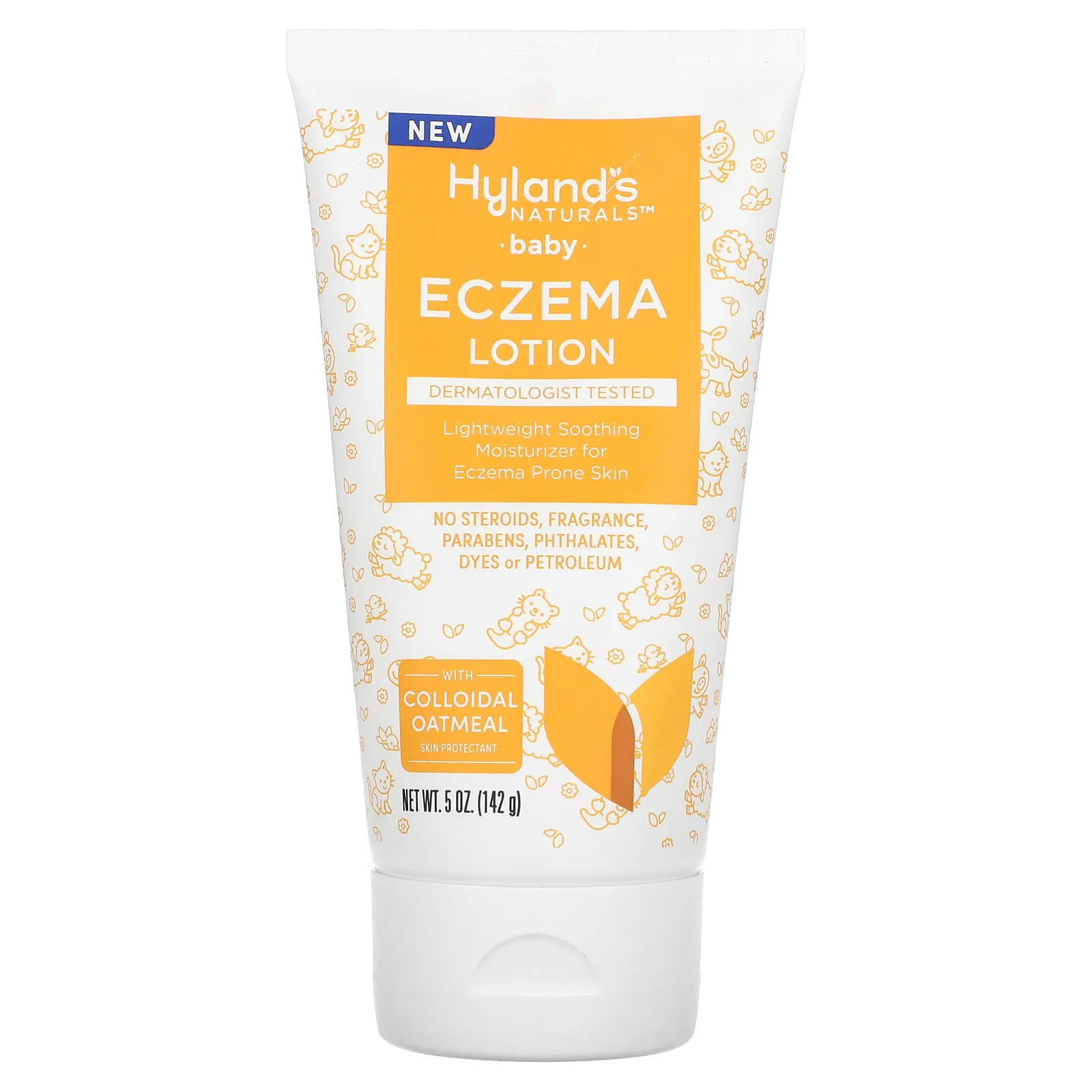 Hyland's Naturals, Детский лосьон от экземы, 142 г (5 унций)