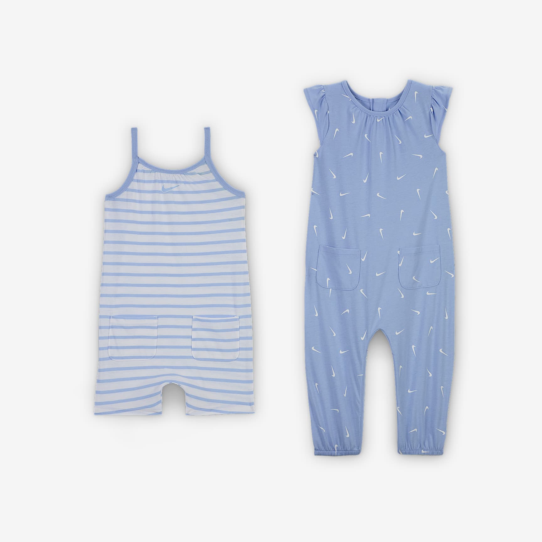 Nike Essentials Baby (12-24M) 2-Pack Romper Set