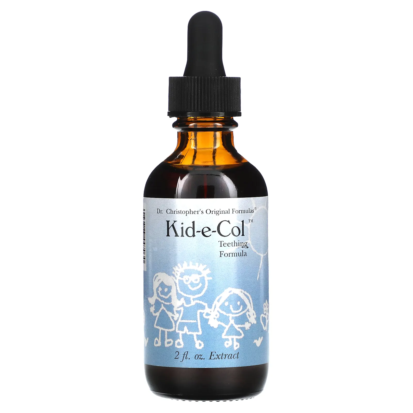 Christopher's Original Formulas, Kid-e-Col, колики и прорезывание зубов, 2 жидк. Унции