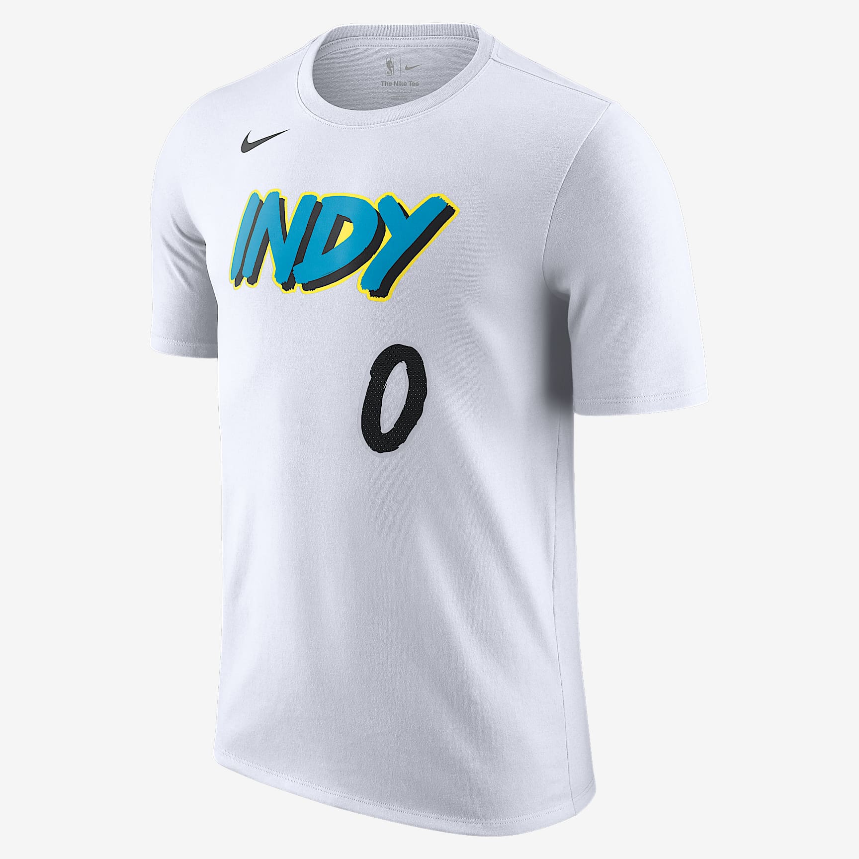 Tyrese Haliburton Indiana Pacers Essential City Edition Men's Nike NBA T-Shirt