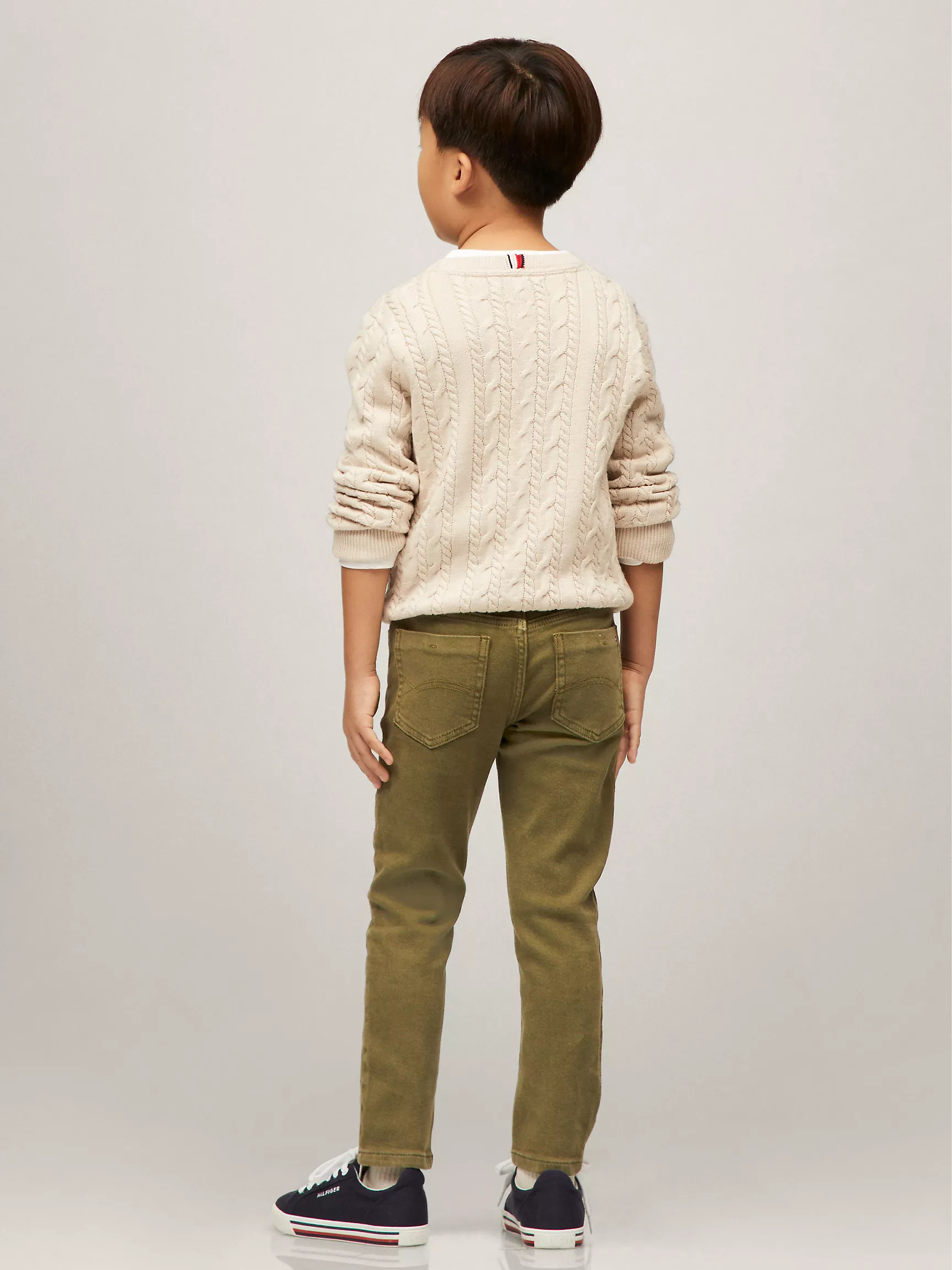 Джинсы для мальчиков Tommy Hilfiger, Детские эластичные джинсы приталенного кроя