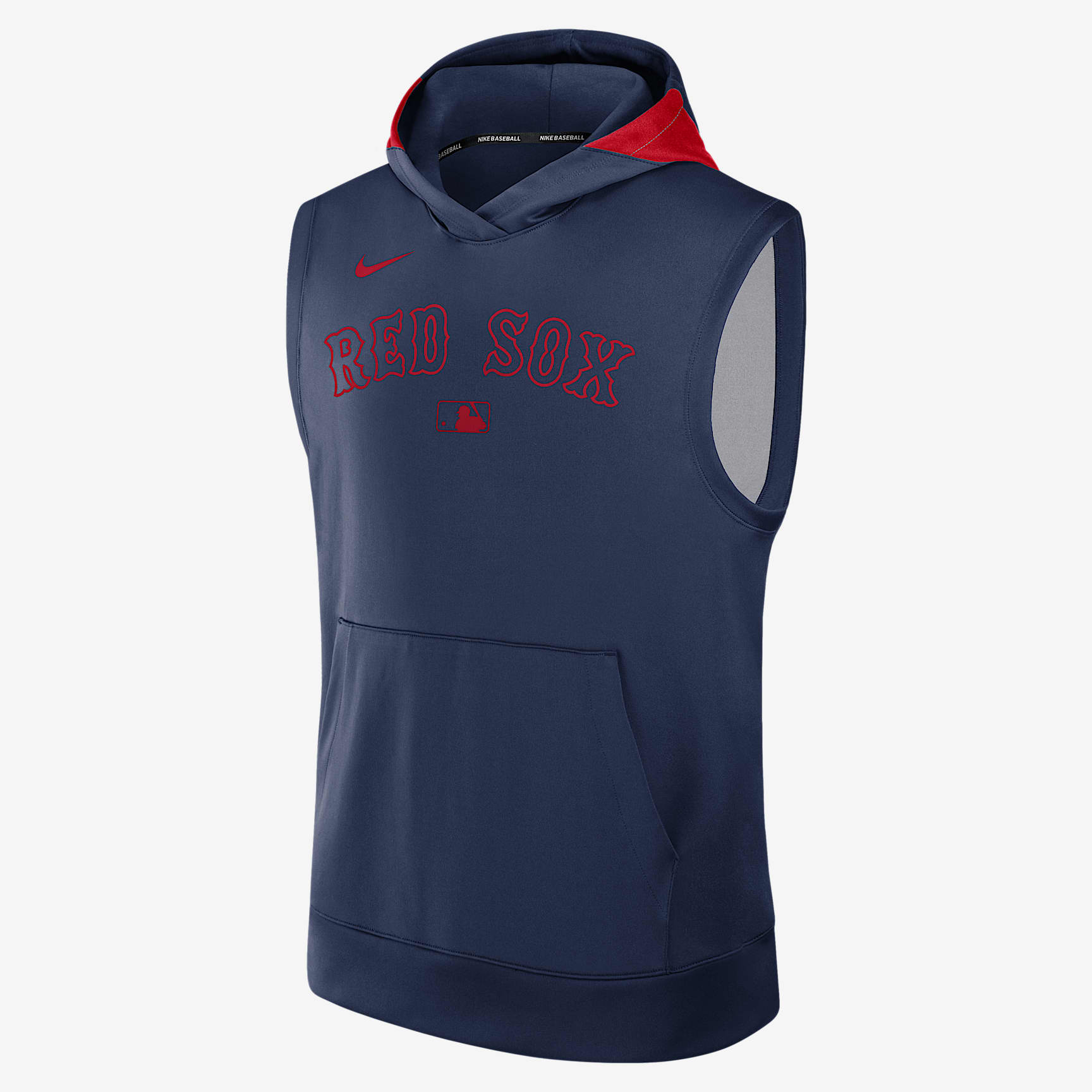 Boston Red Sox Authentic Collection Men’s Nike Dri-FIT MLB Sleeveless Pullover Hoodie