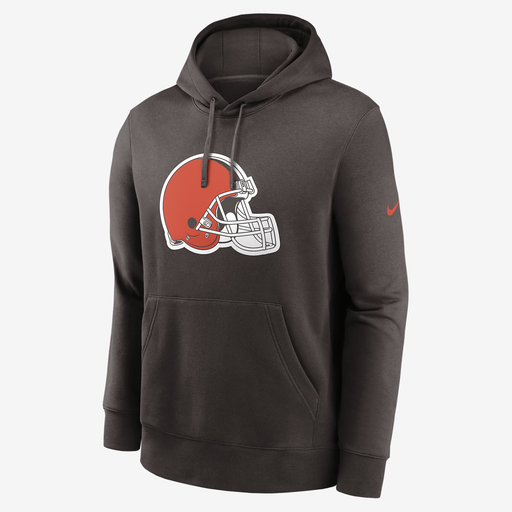 Cleveland Browns Club Logo Men's Nike NFL Pullover Hoodie