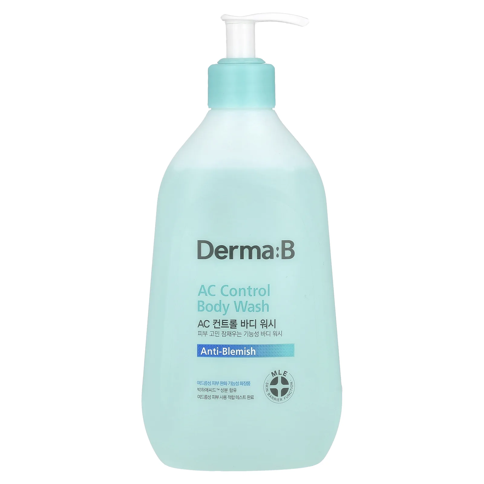 Derma:B, AC Control, гель для душа, против высыпаний, 420 мл (14,2 жидк. унции)
