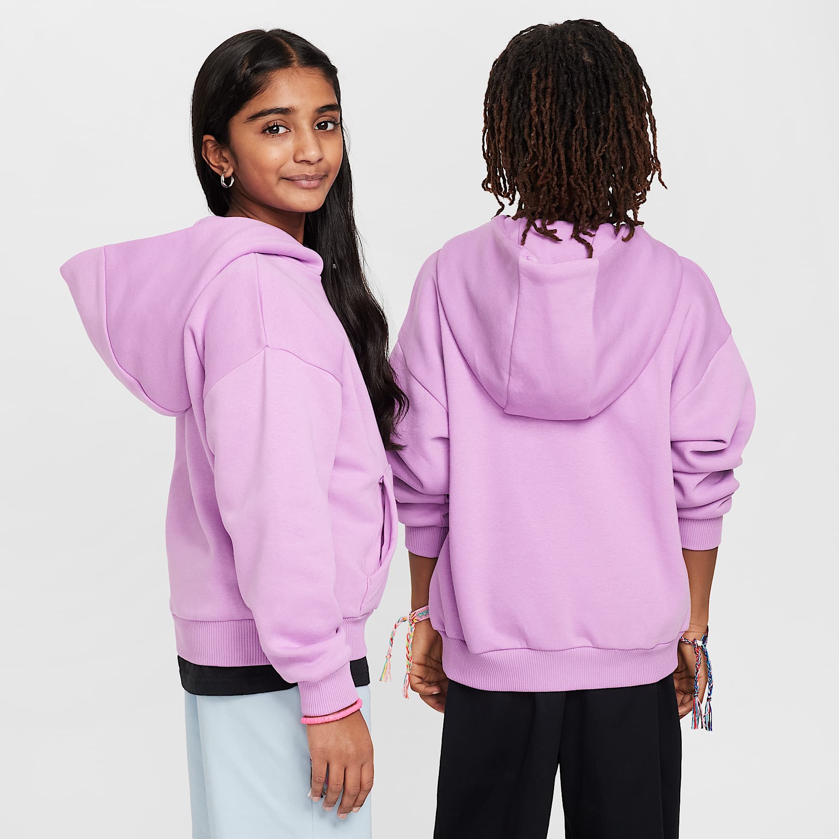 Nike SB EasyOn Big Kids' Oversized Pullover Skate Hoodie
