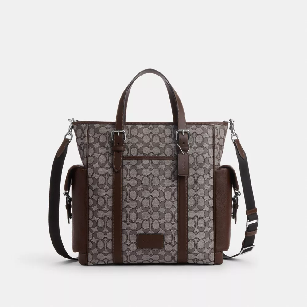 Сумка COACH Sprint Tote In Signature Jacquard