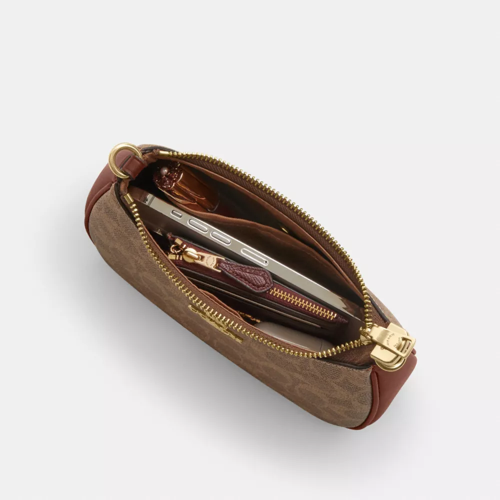 Сумка COACH Teri Mini Crossbody Bag In Signature Canvas