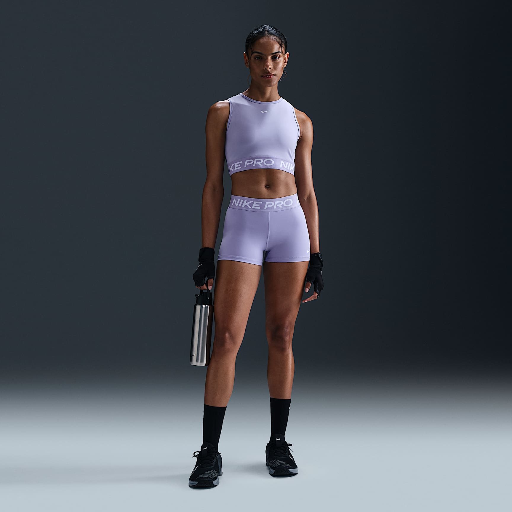 Nike Pro Women's Dri-FIT Cropped Tank Top