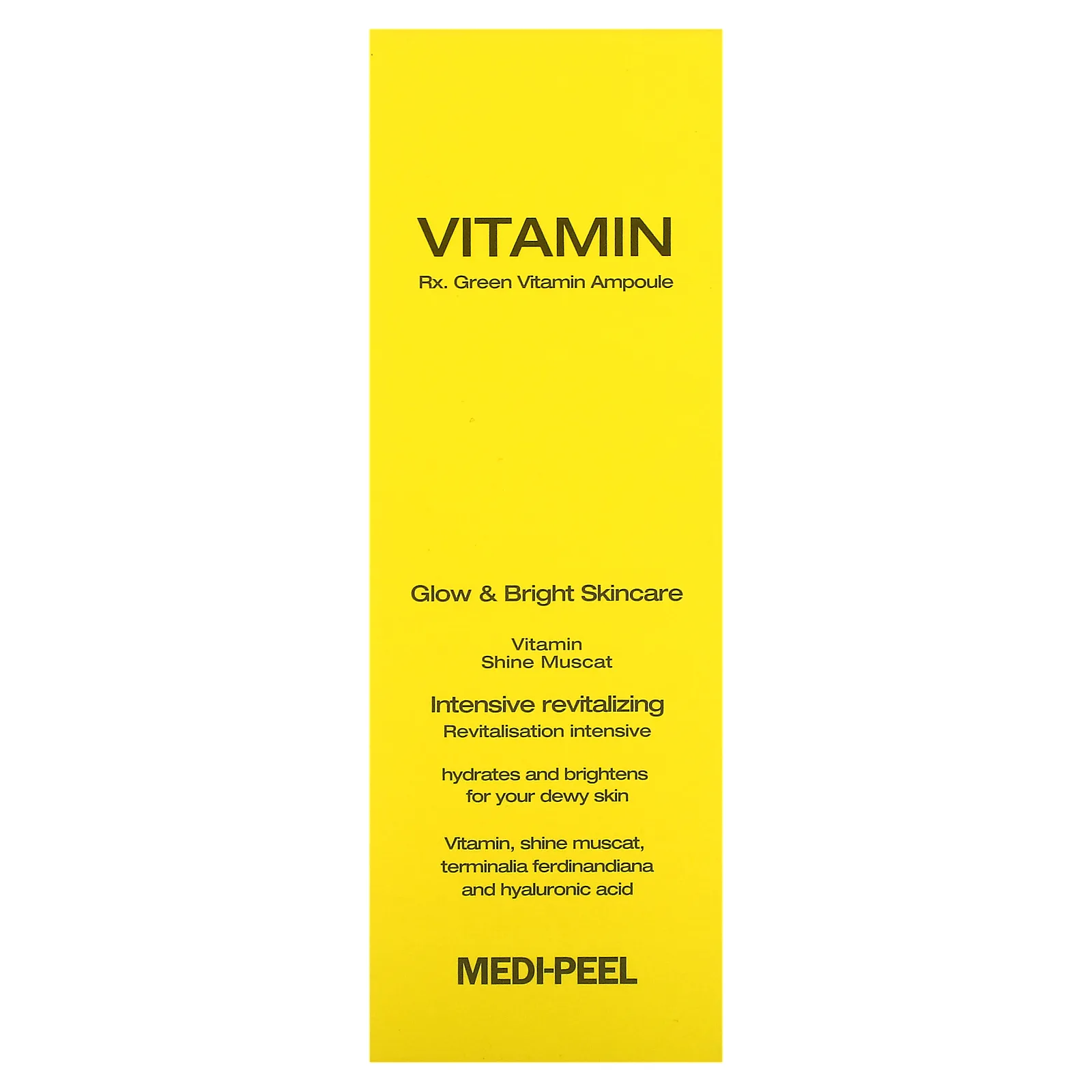 Medi-Peel, RX Green Vitamin Ampoule, сыворотка с витамином зеленого цвета, 70 мл (2,36 жидк. унции)
