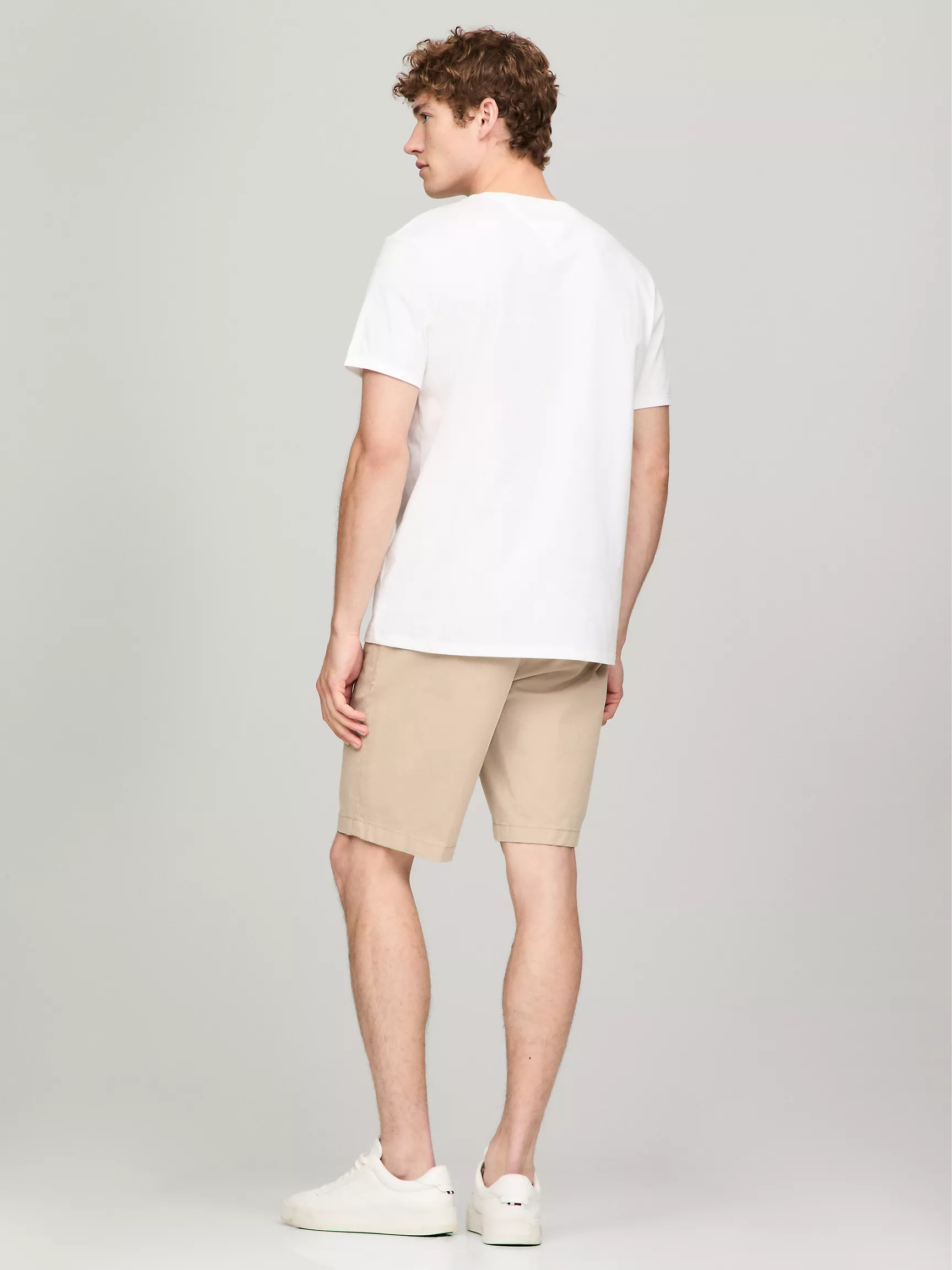 Мужская футболка Tommy Hilfiger, Футболка с вышитым логотипом Tommy