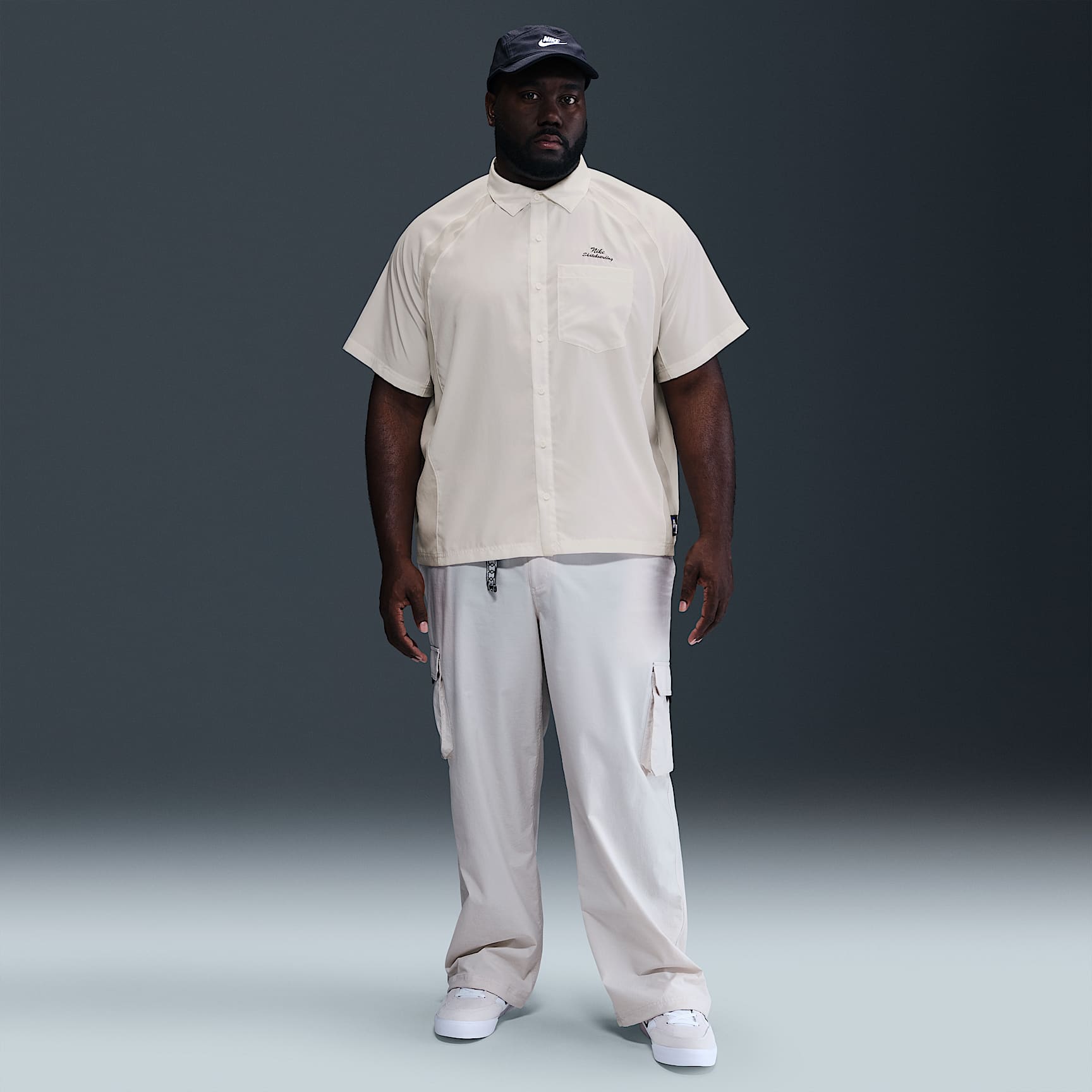 Nike SB Dri-FIT Woven Short-Sleeve Bowler Shirt