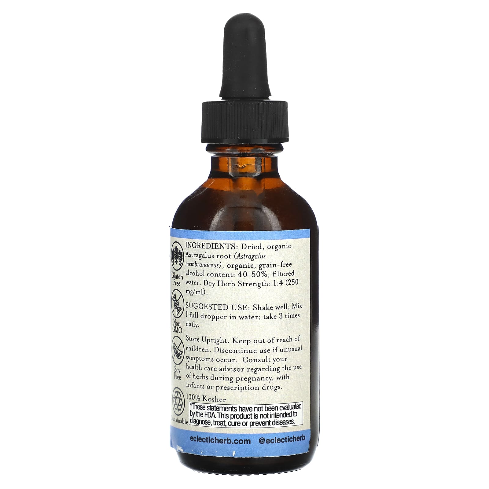 Eclectic Herb, Herb, экстракт астрагала (Astragalus), 60 мл (2 жидк. унции)