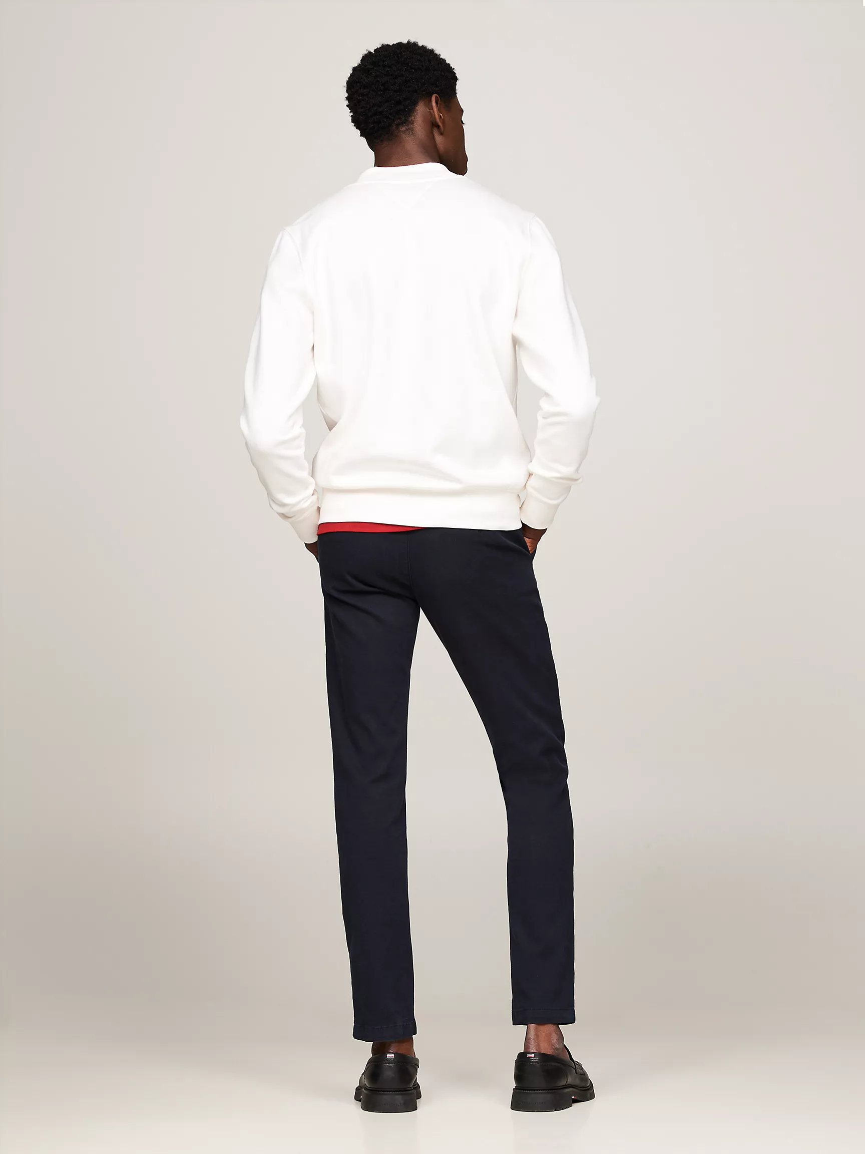 Мужская толстовка Tommy Hilfiger, Свитшот с бейсбольным воротником и молнией