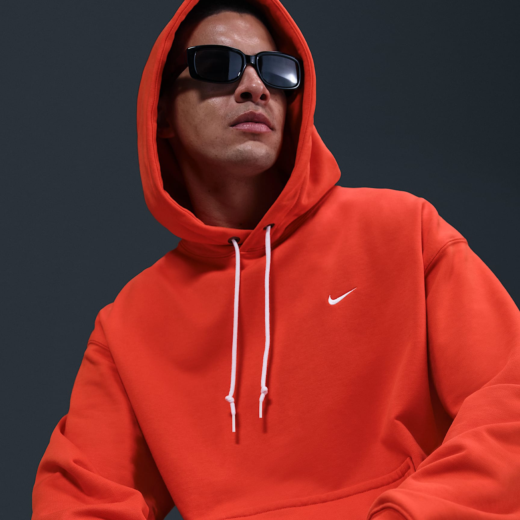 Nike Solo Swoosh Men's French Terry Pullover Hoodie
