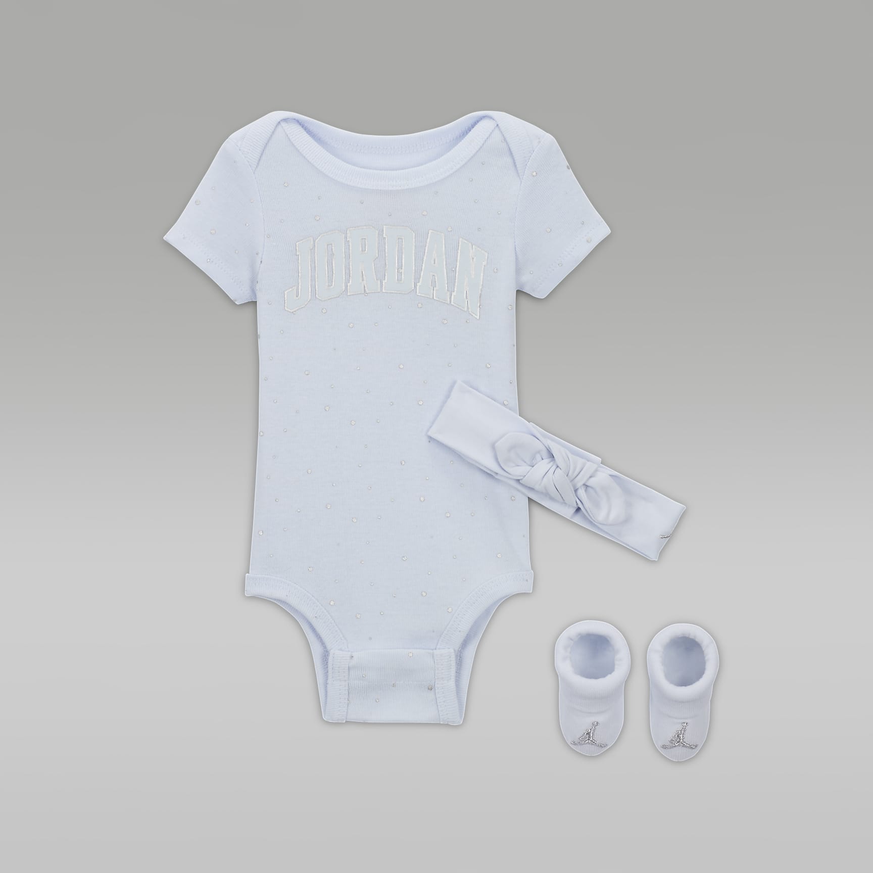 Jordan Baby (0-9M) 1st Baby Blue 3-Piece Boxed Set
