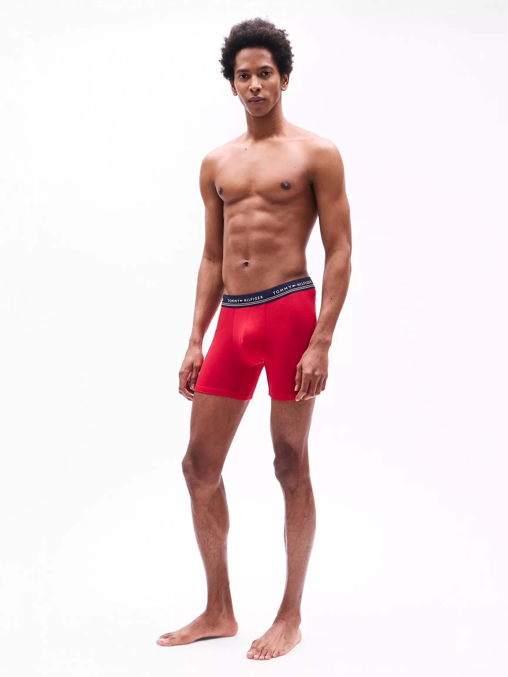 Мужское нижнее белье Tommy Hilfiger, Эластичные боксеры-брифы из модала (набор 3 шт.)
