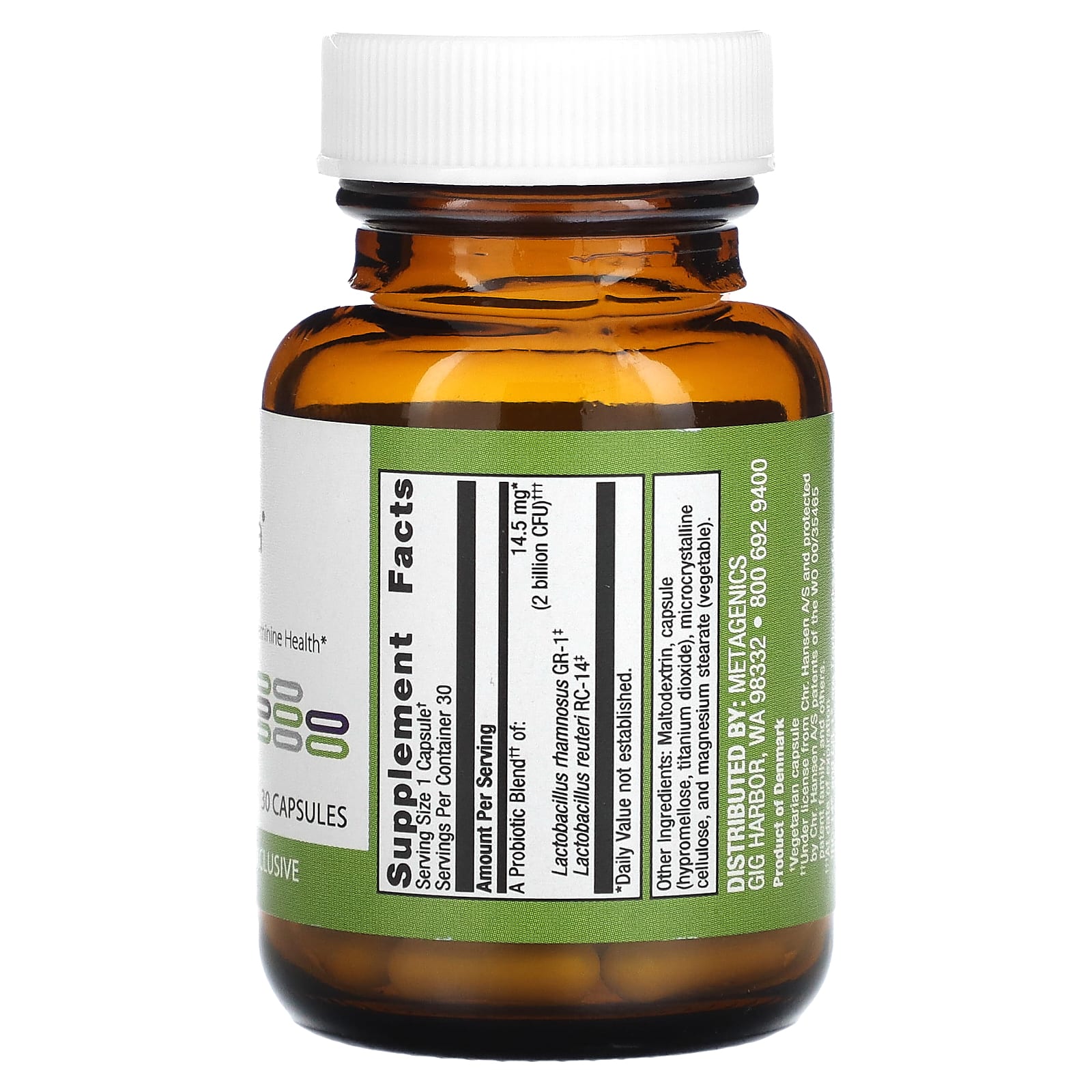 Metagenics, UltraFlora для женщин, 30 капсул