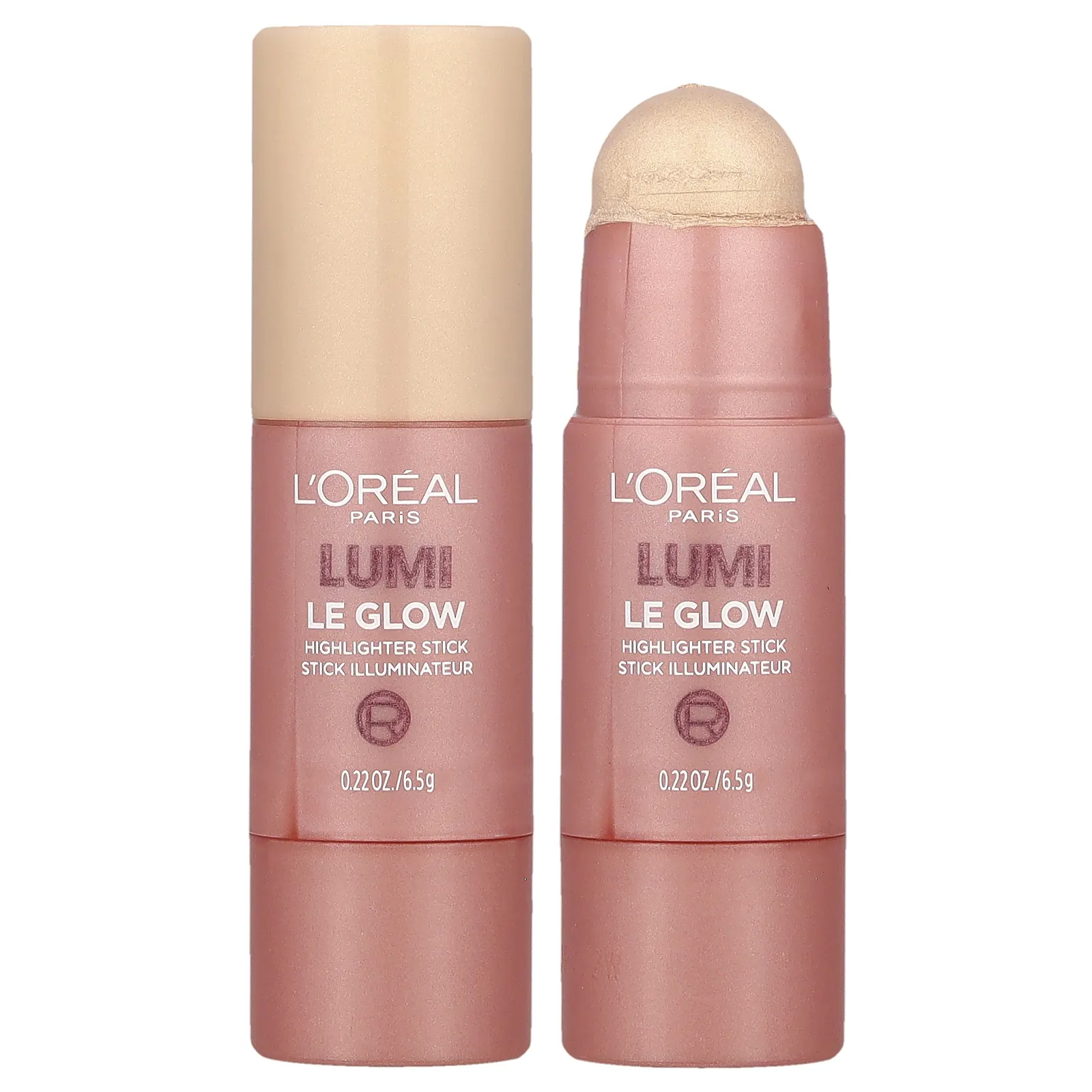 L'Oréal, Lumi, Le Glow, хайлайтер-стик, 630 Glowy Creme Chic, 6,5 г (0,22 унции)