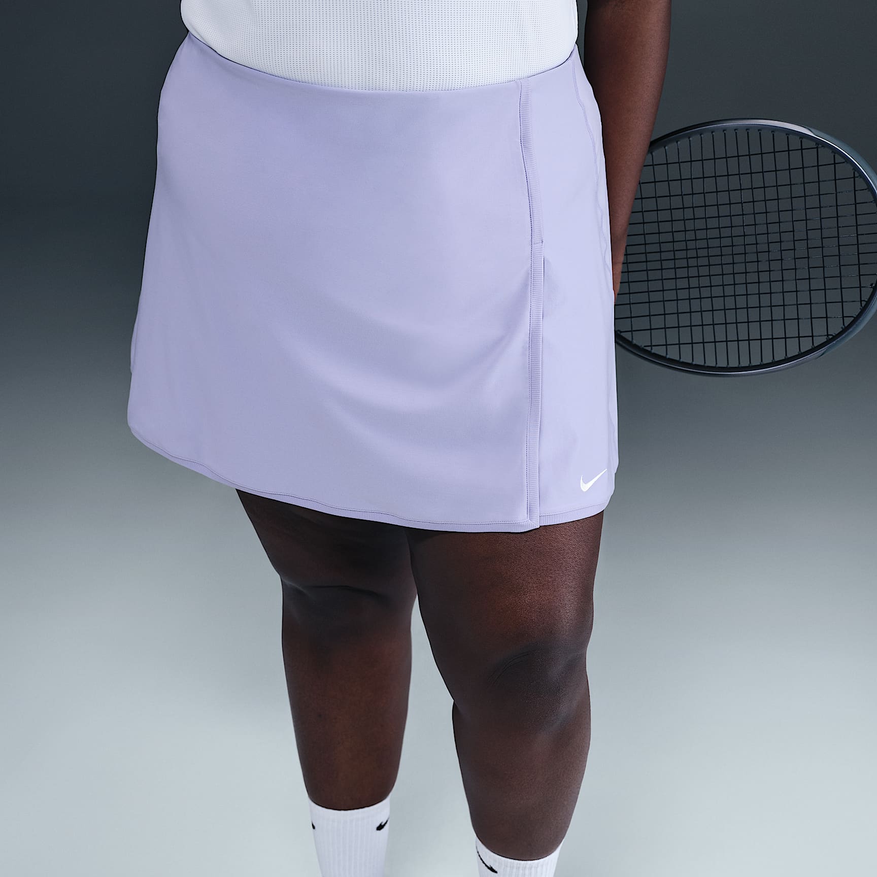 Nike Victory Women's Dri-FIT Straight Tennis Skirt (Plus Size)
