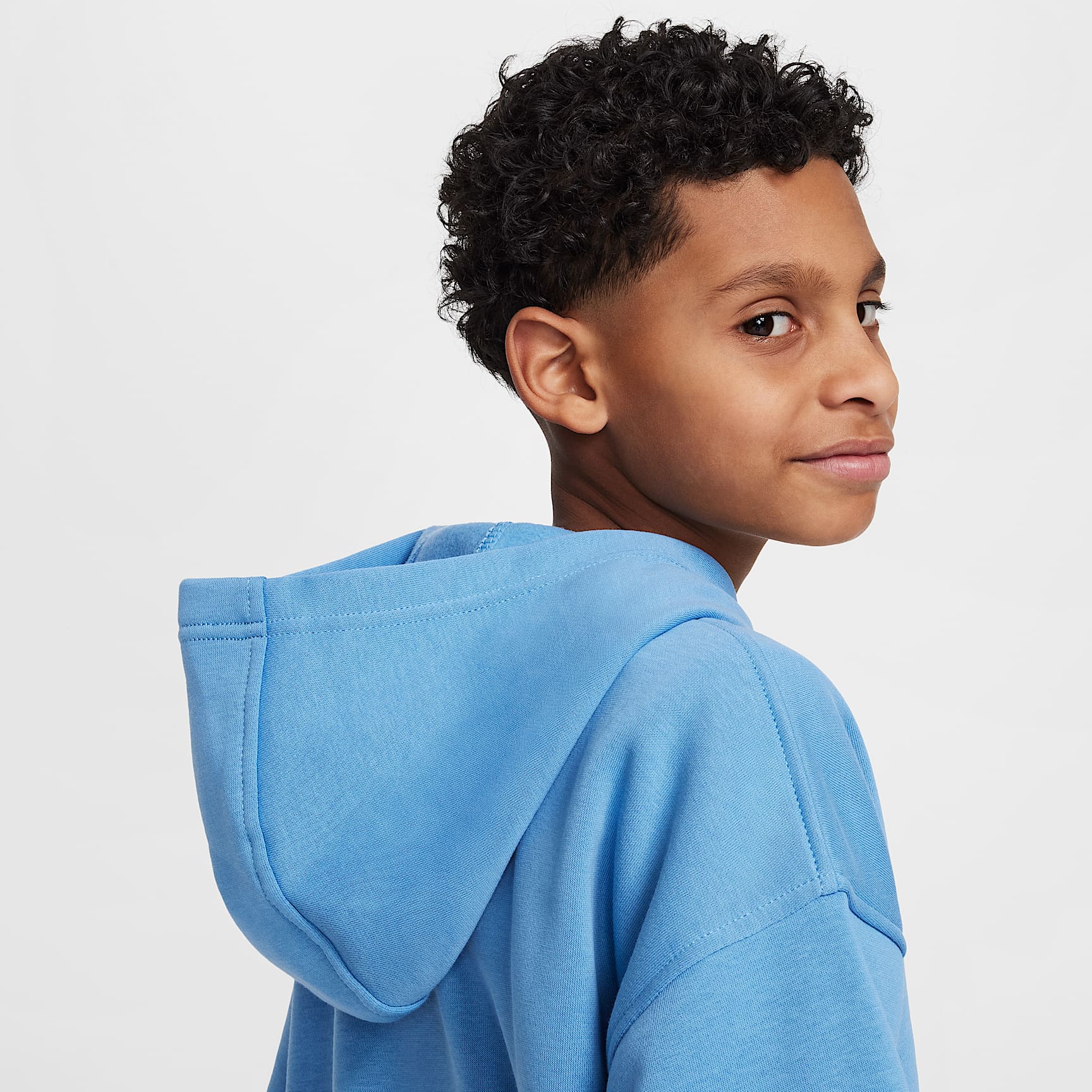 Nike Sportswear Club Fleece Big Kids' Oversized Pullover Hoodie