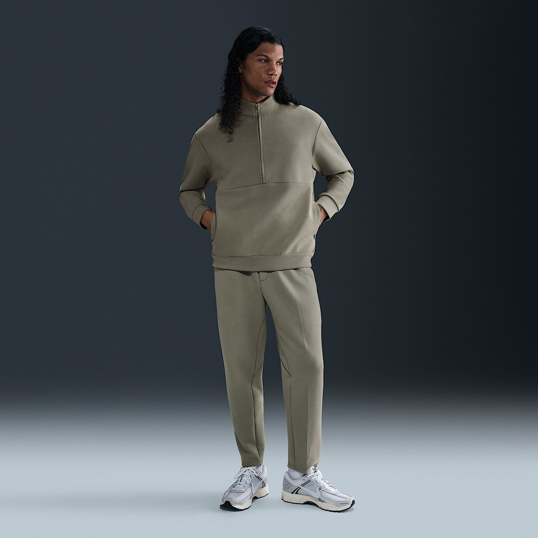 Nike 24.7 ImpossiblySoft Men's Dri-FIT 1/2-Zip Top