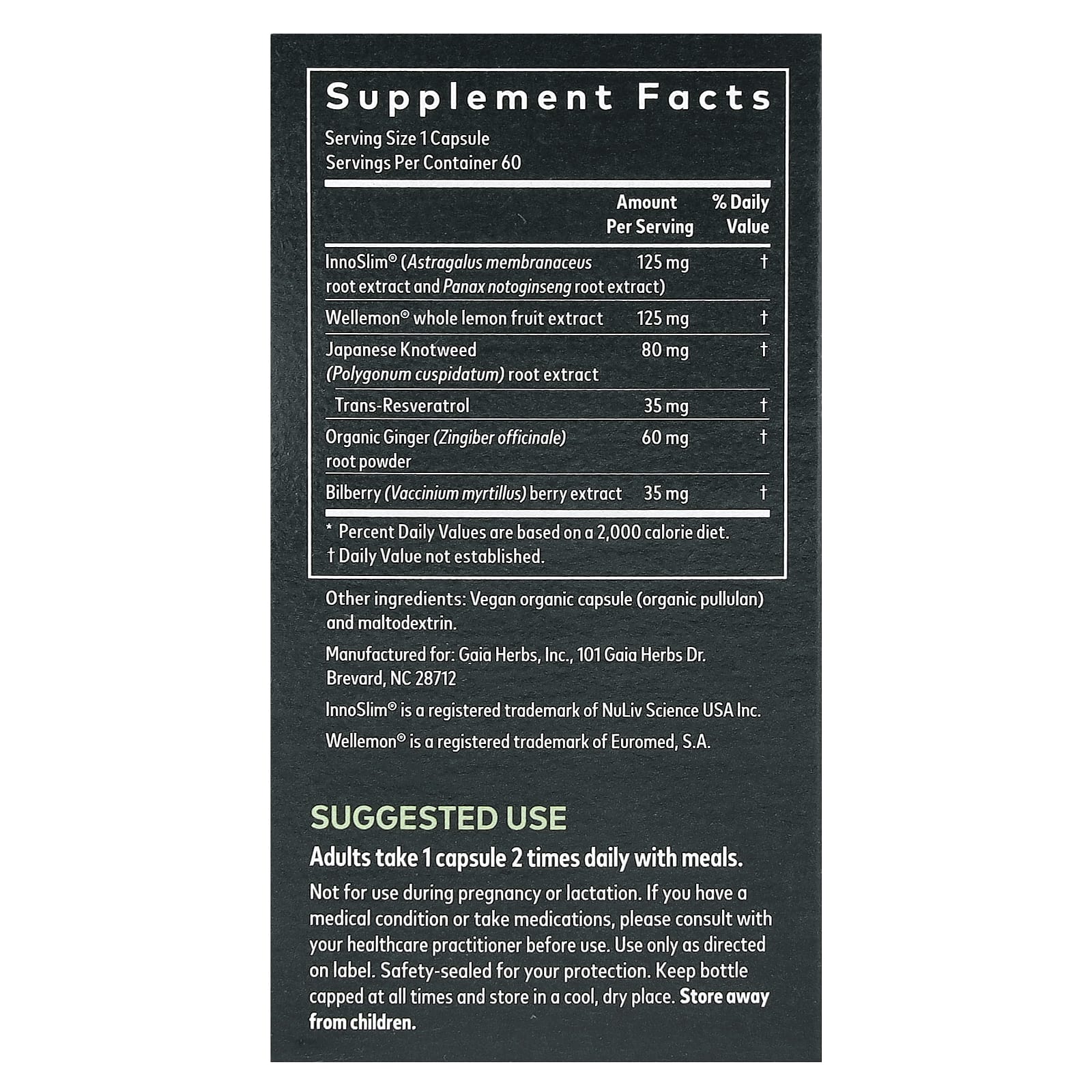 Gaia Herbs, Metabolic Activator, активатор метаболизма, 60 веганских капсул