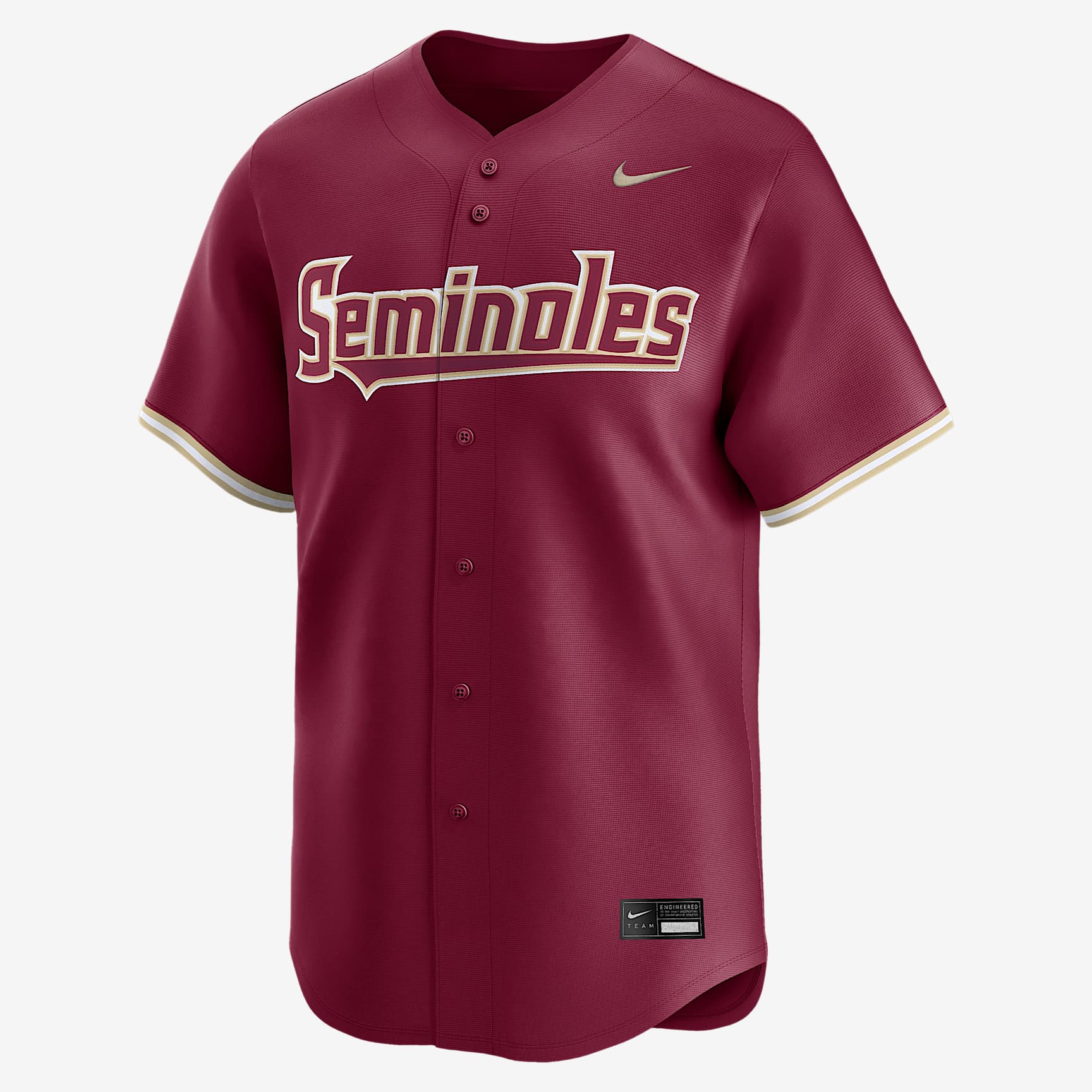 Florida State Seminoles Men's Nike College Limited Baseball Jersey