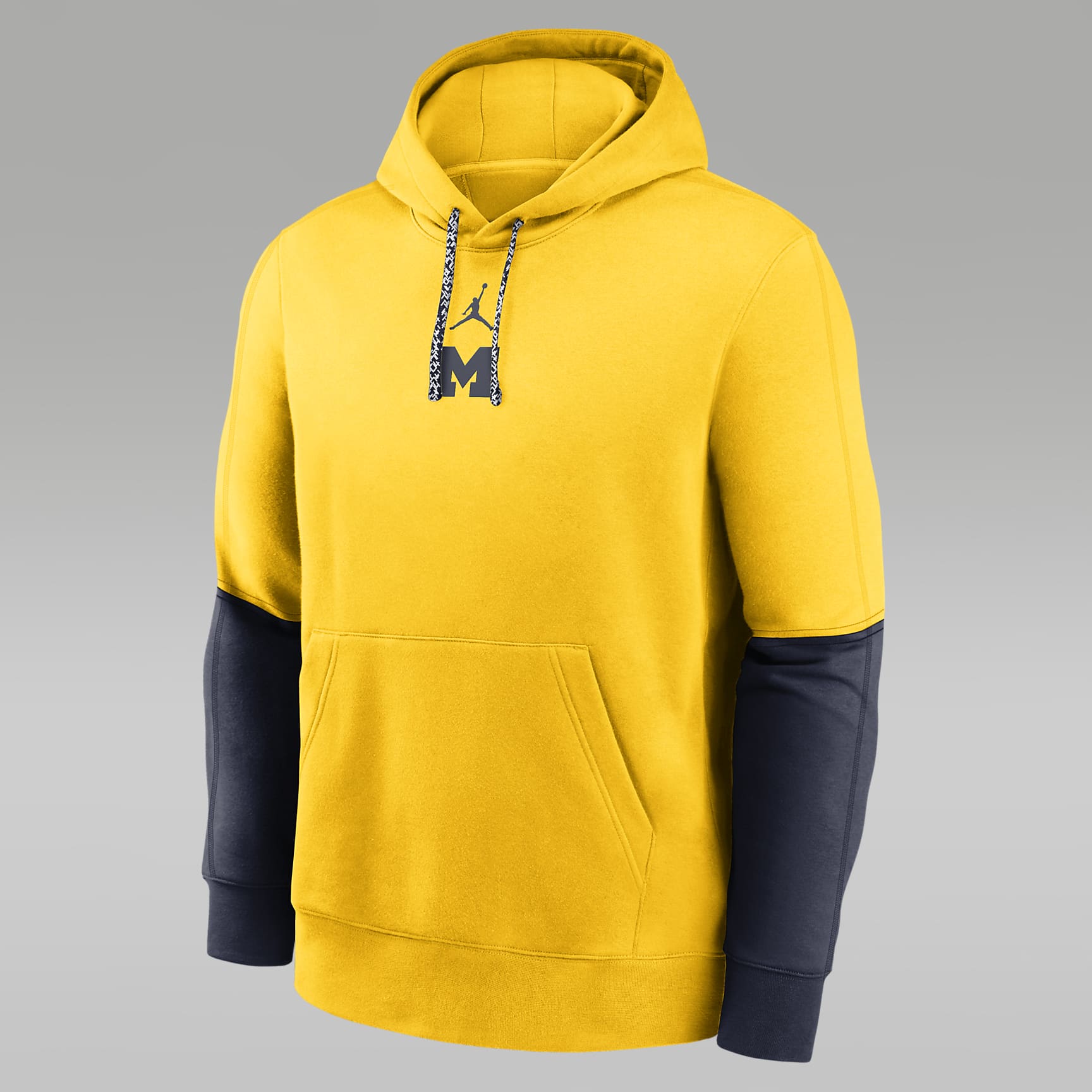 Michigan Wolverines Sideline Team Issue Club Men's Nike College Pullover Hoodie